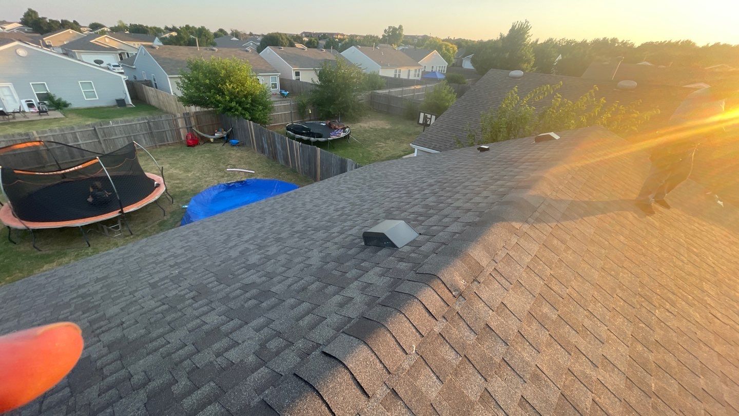 Residential Roofing Installation using GAF Natural Shadow  by A & H Roofing and Contracting