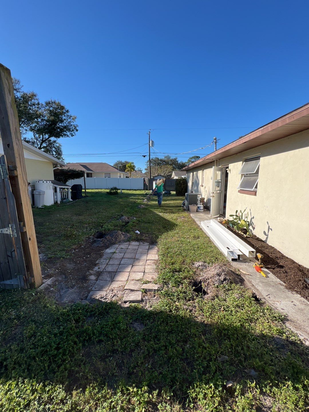 Venice FL 6 ft. Tall White Vinyl Privacy Fence  by Asap fence and gates, LLC