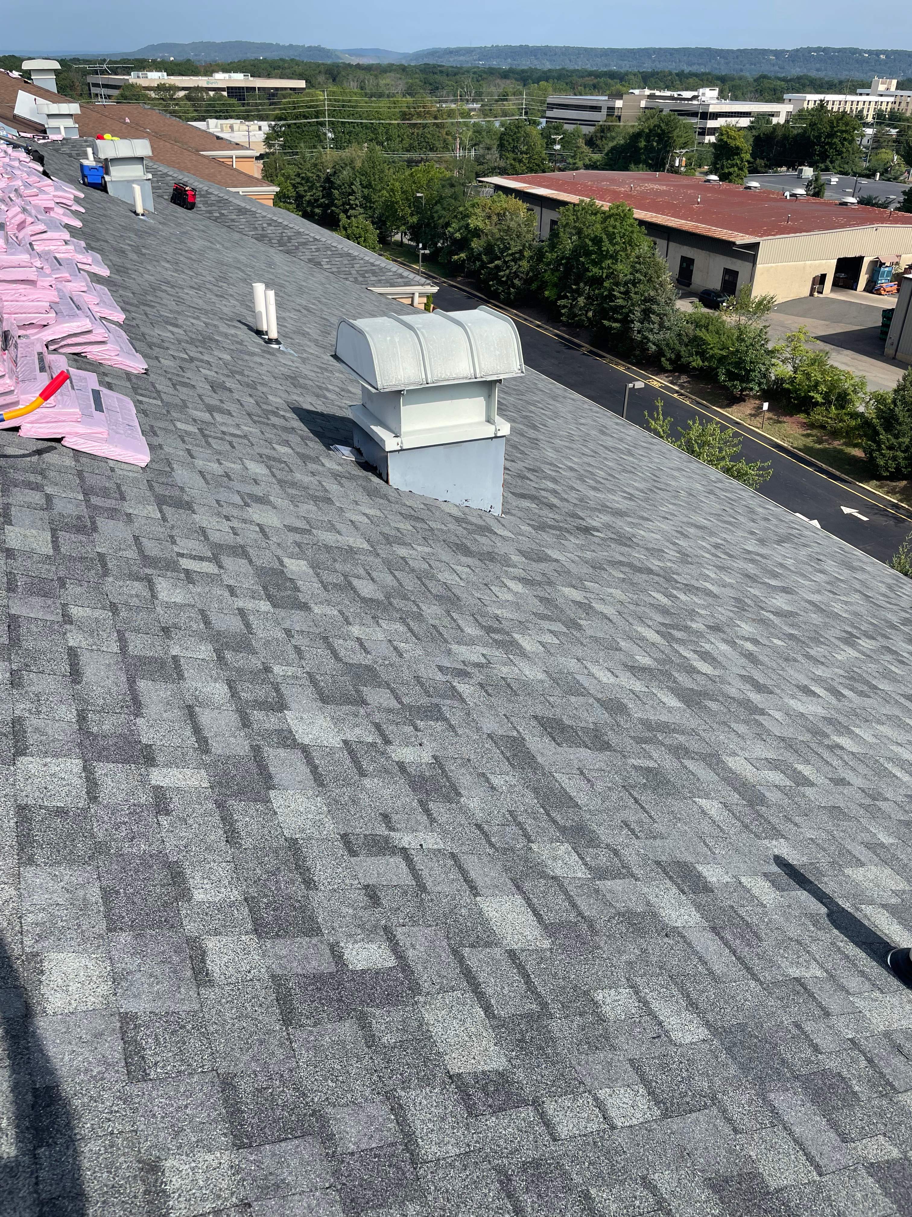 Commercial Roofing Installation using Owens Corning Duration by All Site Roofing