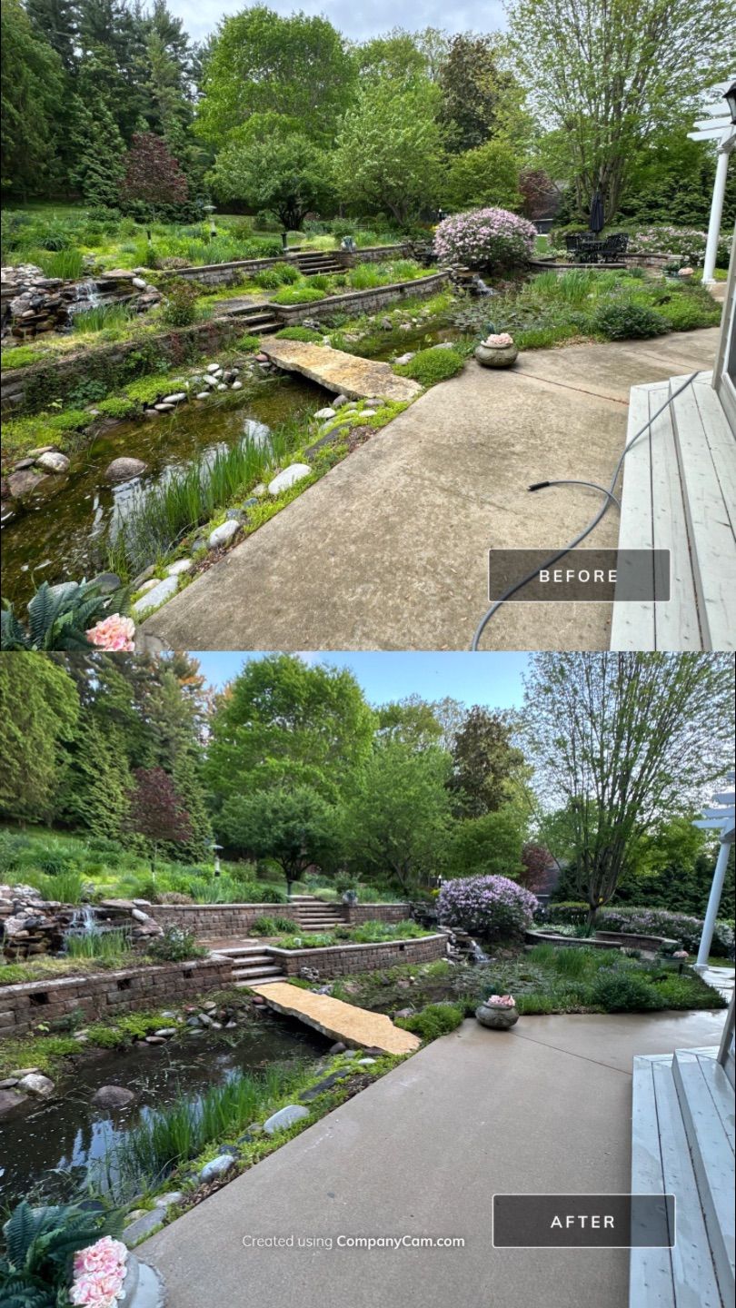 Project in Algonquin by Simmons Power & Soft Washing