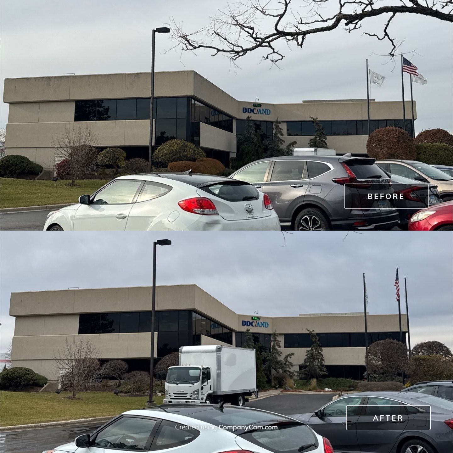 Project in Arlington Heights by Simmons Power & Soft Washing