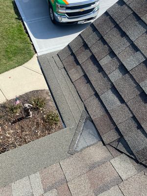 Turtle Shell gutter protection installation in Mokena, IL 60448, photograph 11
