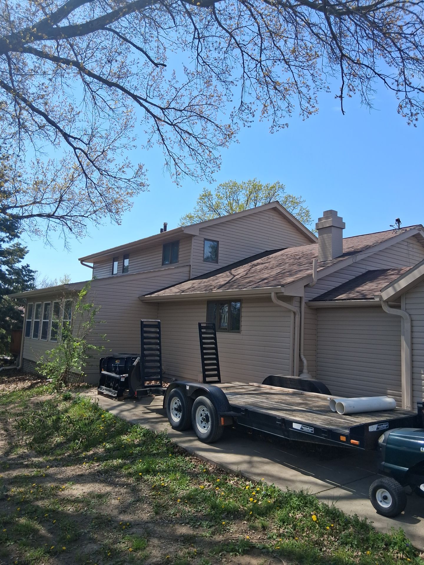 Residential Exterior Repaint Including Shop and Shed  by Midwest Paint LLC