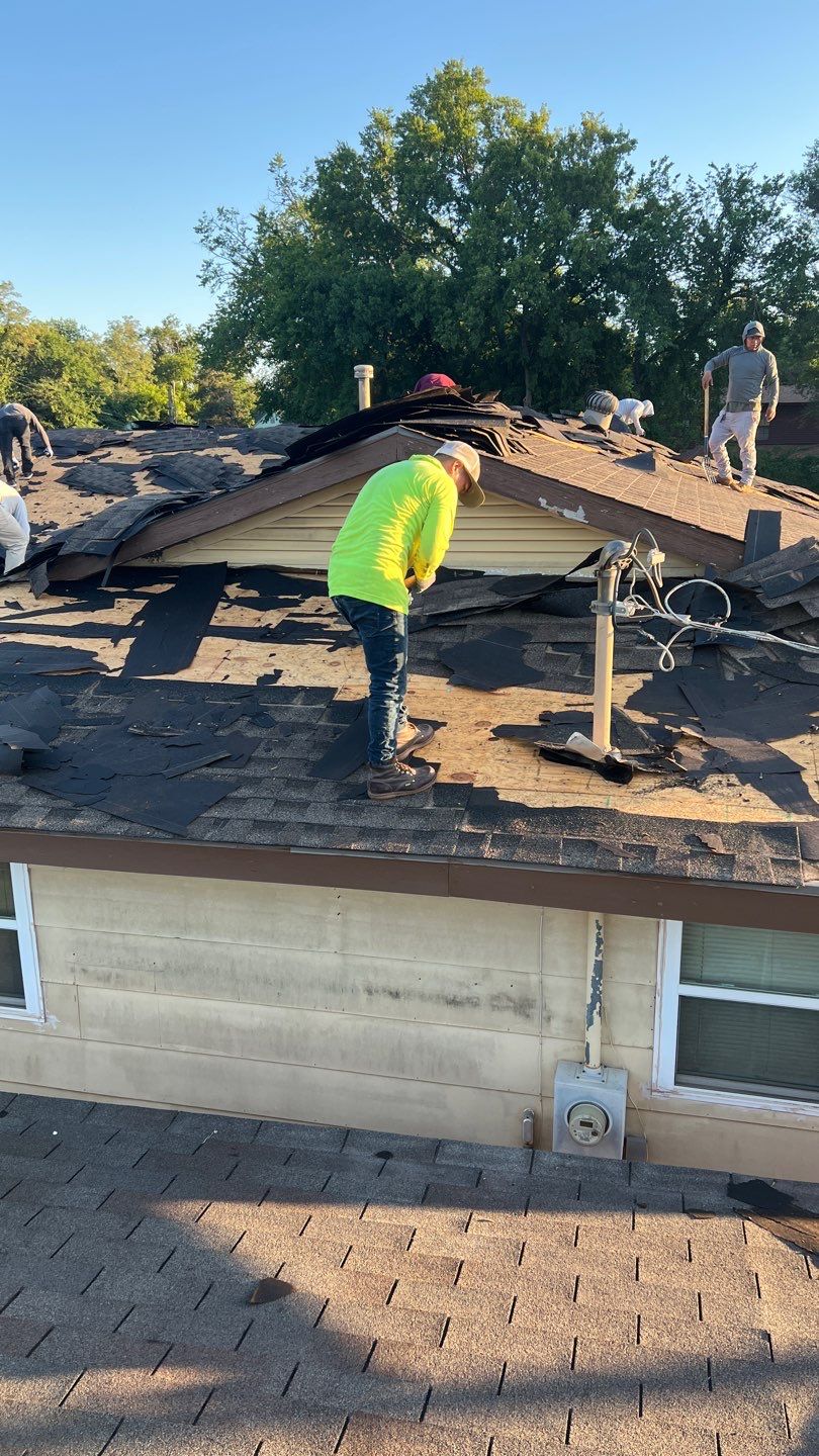 Residential Roofing Installation using GAF Natural Shadow  by A & H Roofing and Contracting