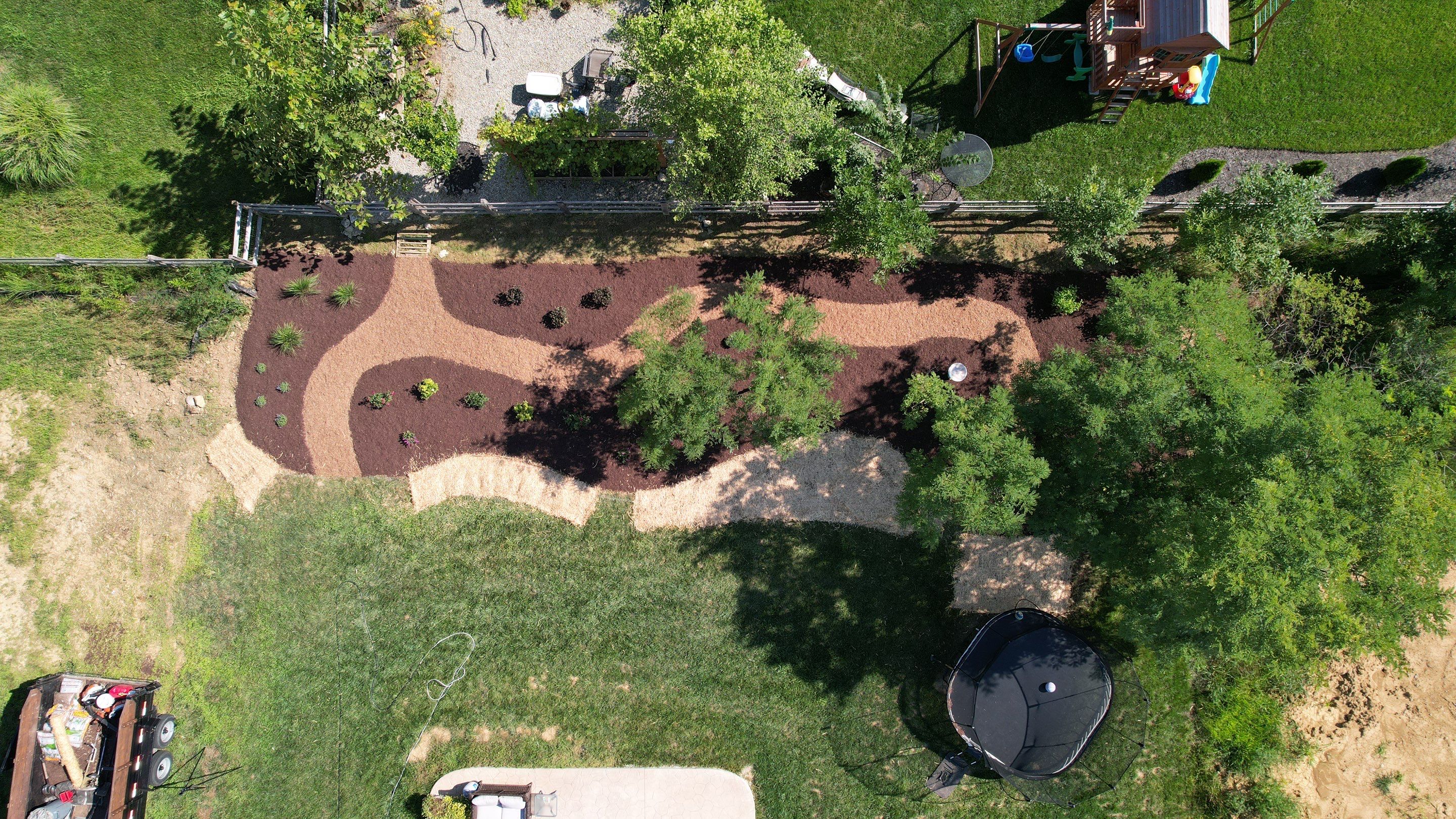 Turning a Back Field into a Landscape of Enjoyment by Reisenberg’s Lawn & Landscape, LLC