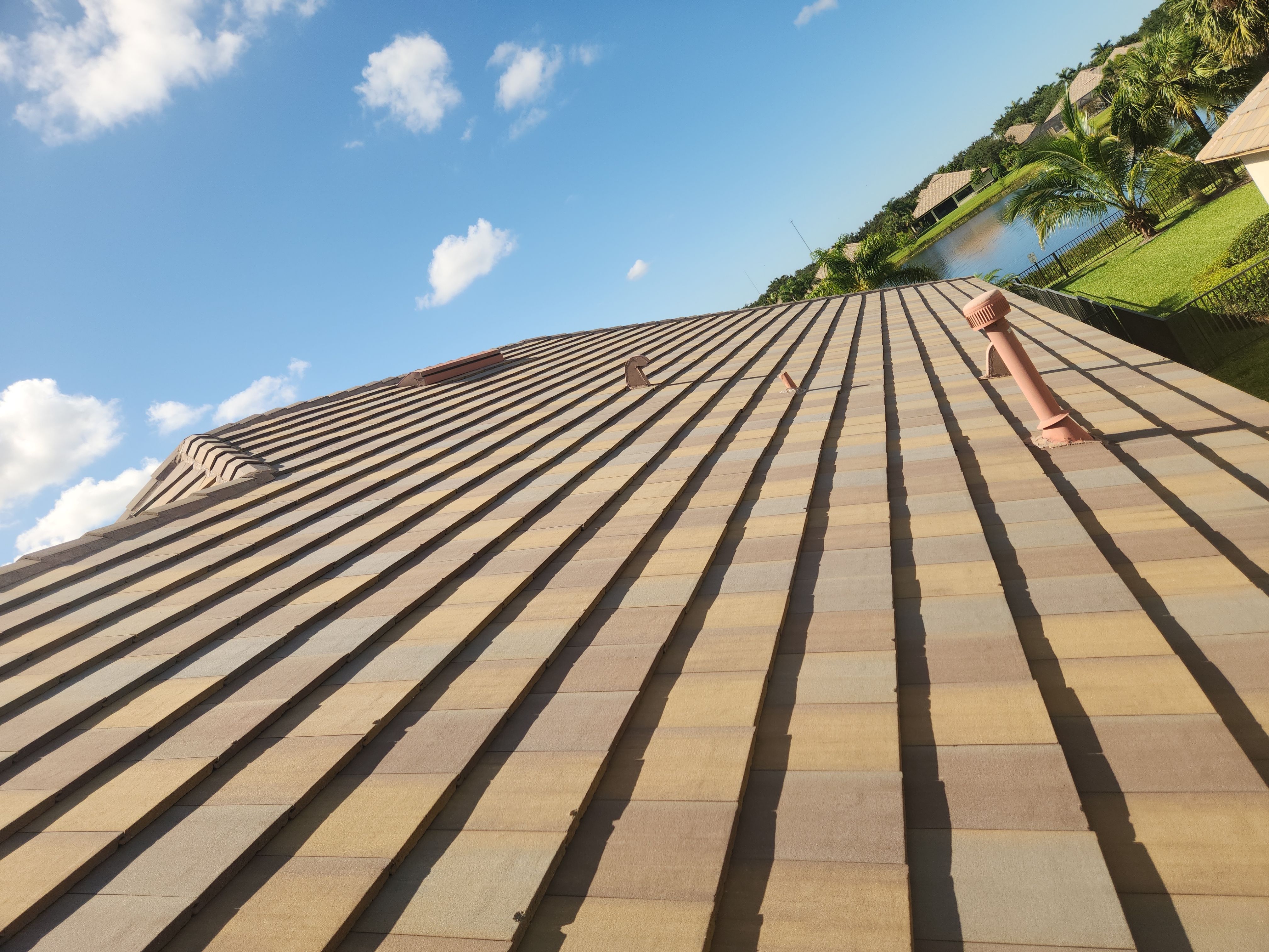 Concrete Tile Roof Repair for Residential Home in Wellington by Aastro Roofing