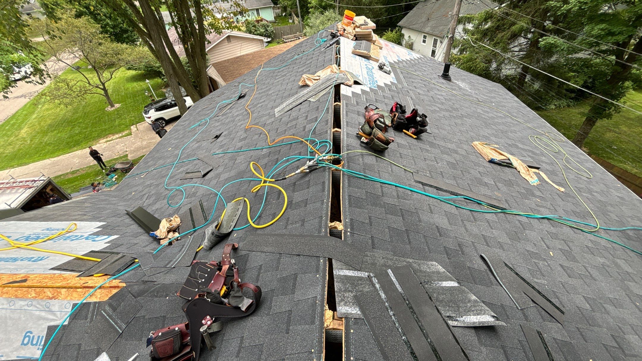 Roof Replacement using CertainTeed Landmark by 180 Contractors