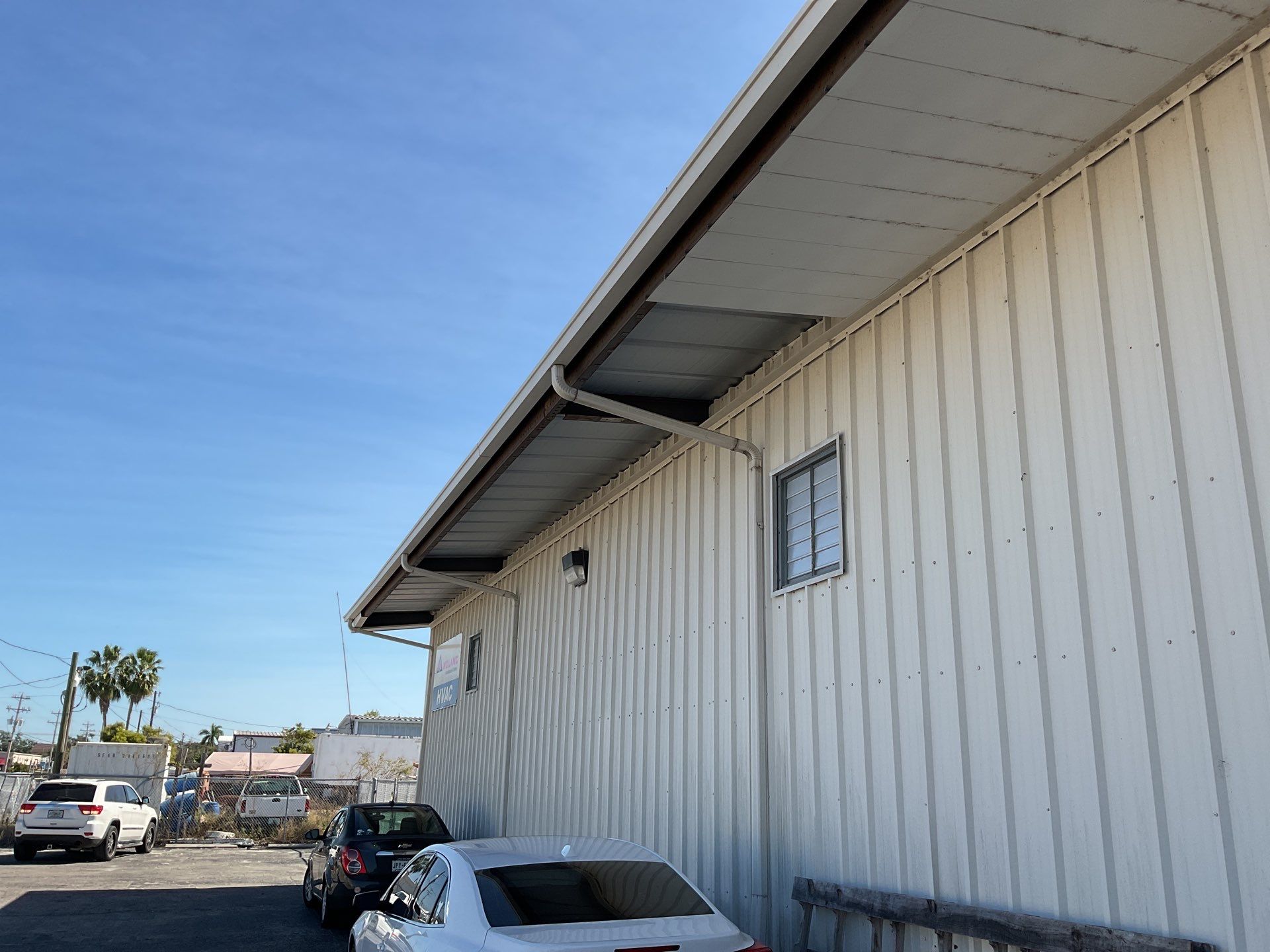 Commercial Gutter Installation in Cape Coral FL by Gutter Professors