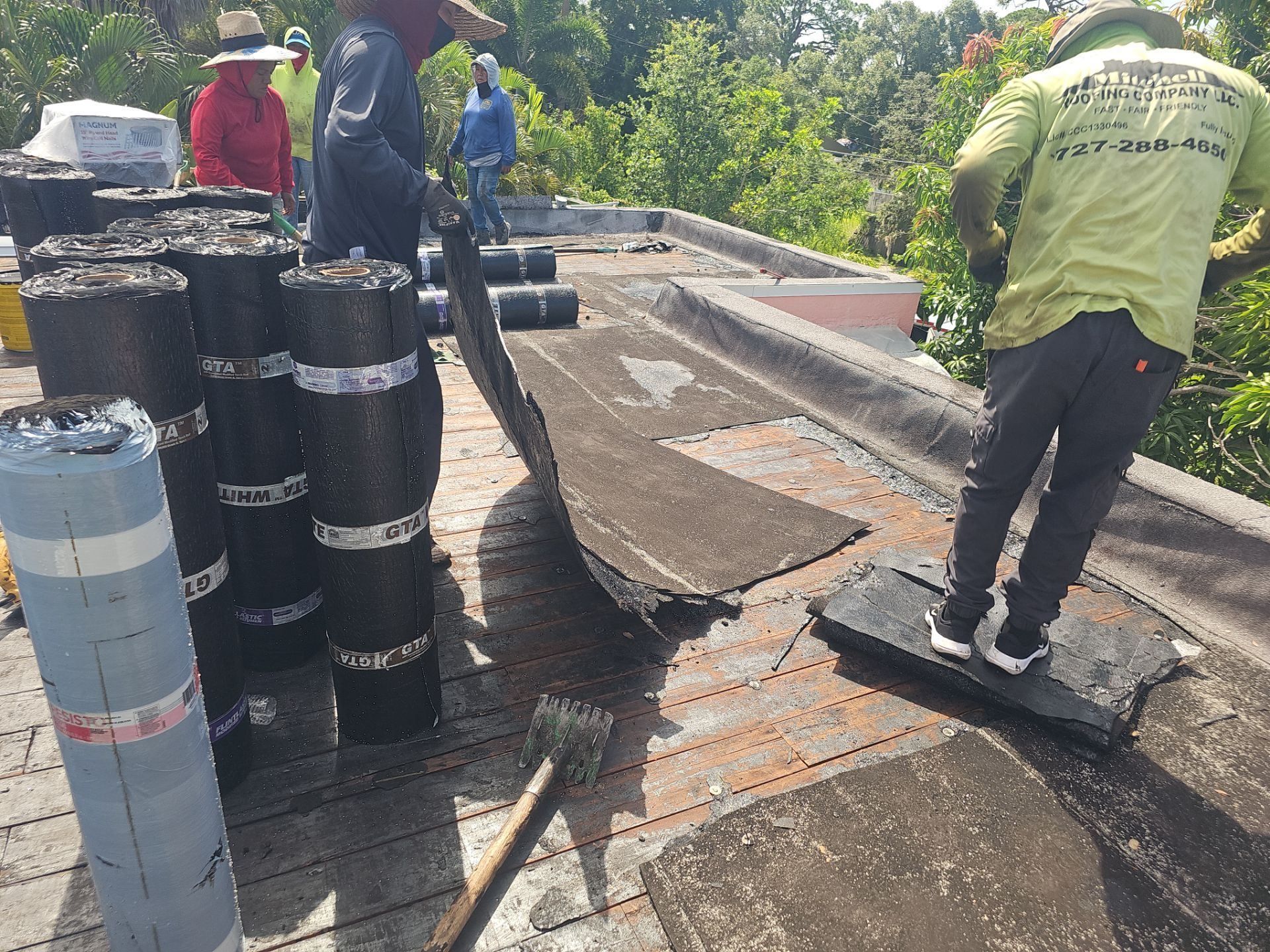 Project in Gulfport 33707 by Mitchell Roofing Company LLC 