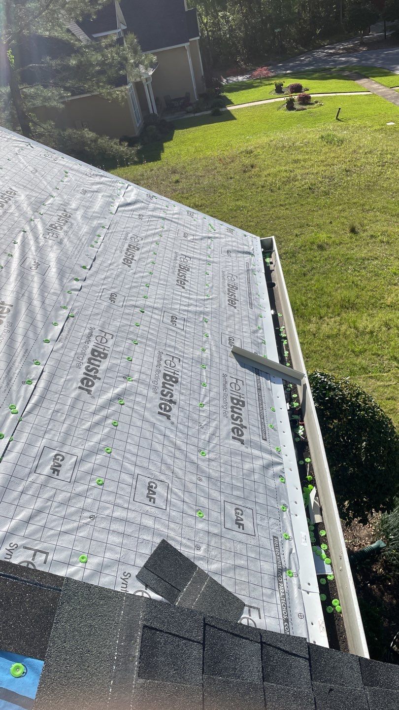 Residential Roofing Installation using Roof Replacement by American Roofing & Construction LLC