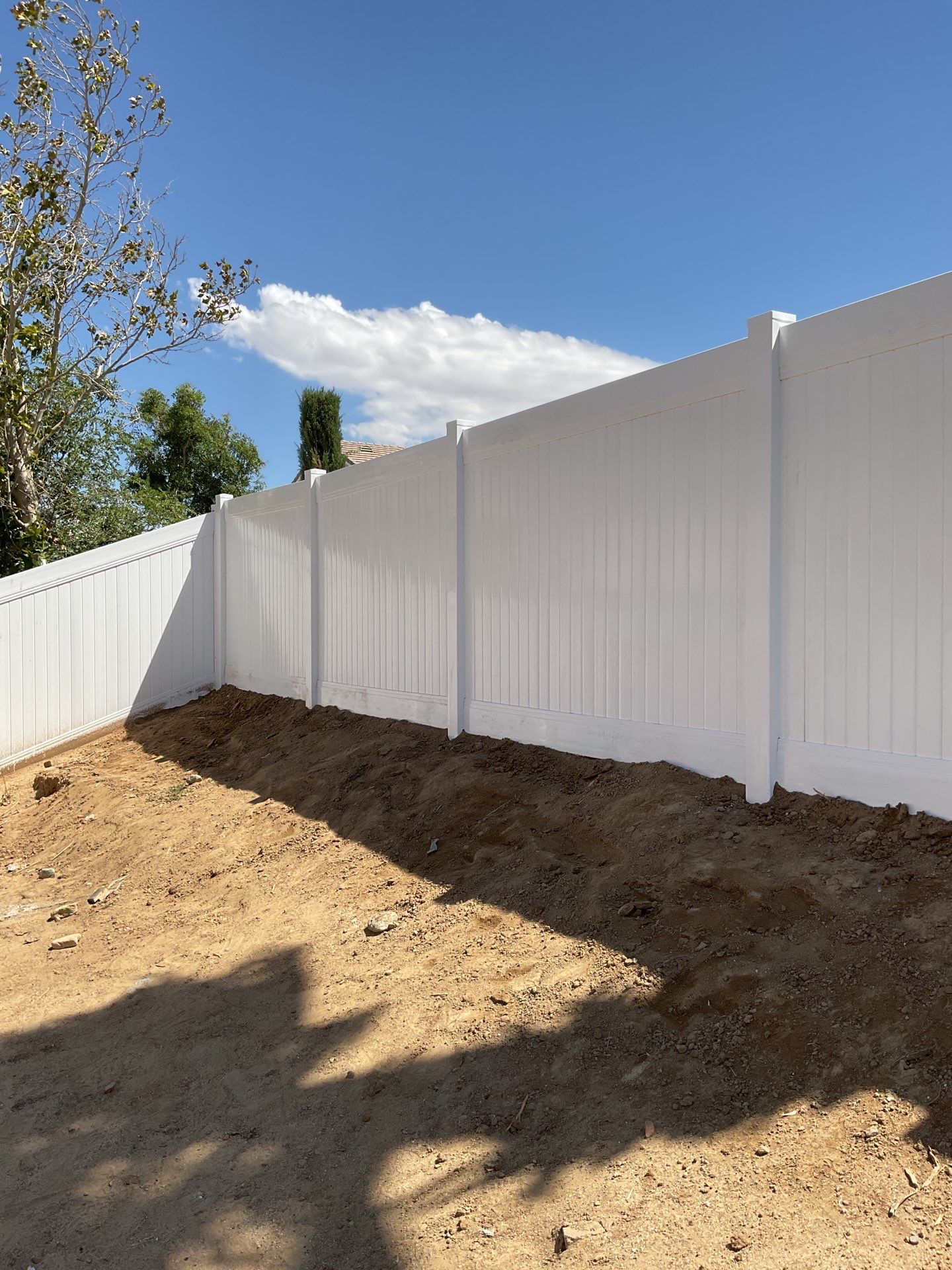 Wood fence replaced by Fence Guys Inc. 