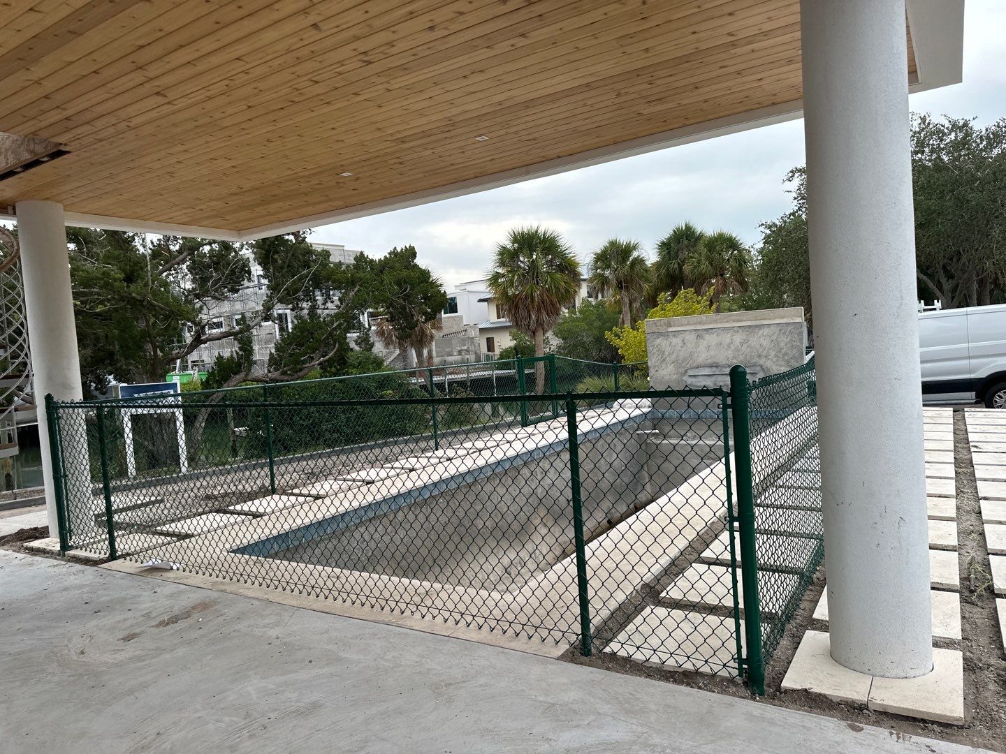 Chain-link Fence Installation using Chain-link Fence by Asap fence and gates, LLC