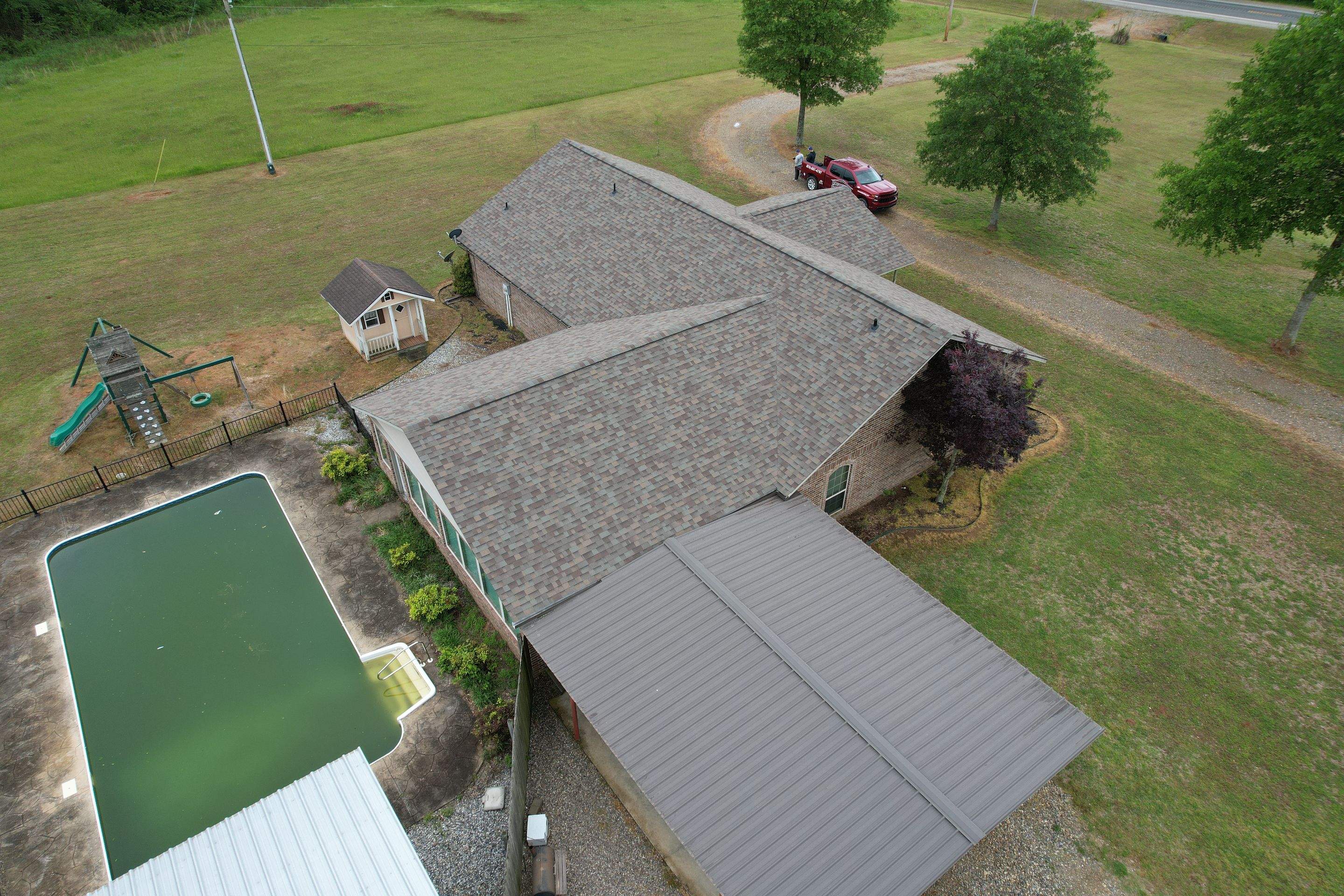 Residential Shingle Reroof using Malarkey Vista by Hostetler Roofing