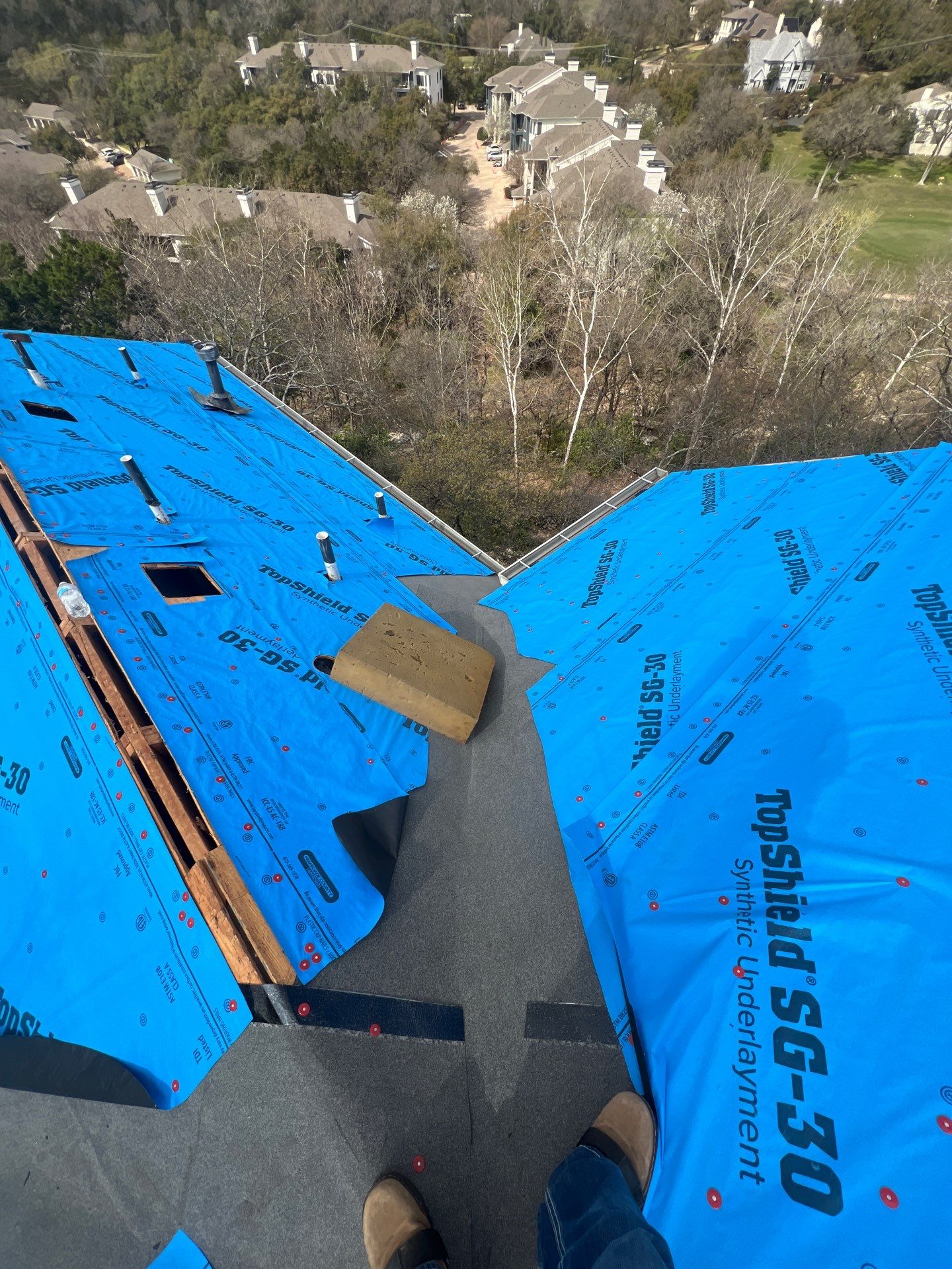 Project in Austin by Rhino Roofing and General Contracting, LLC
