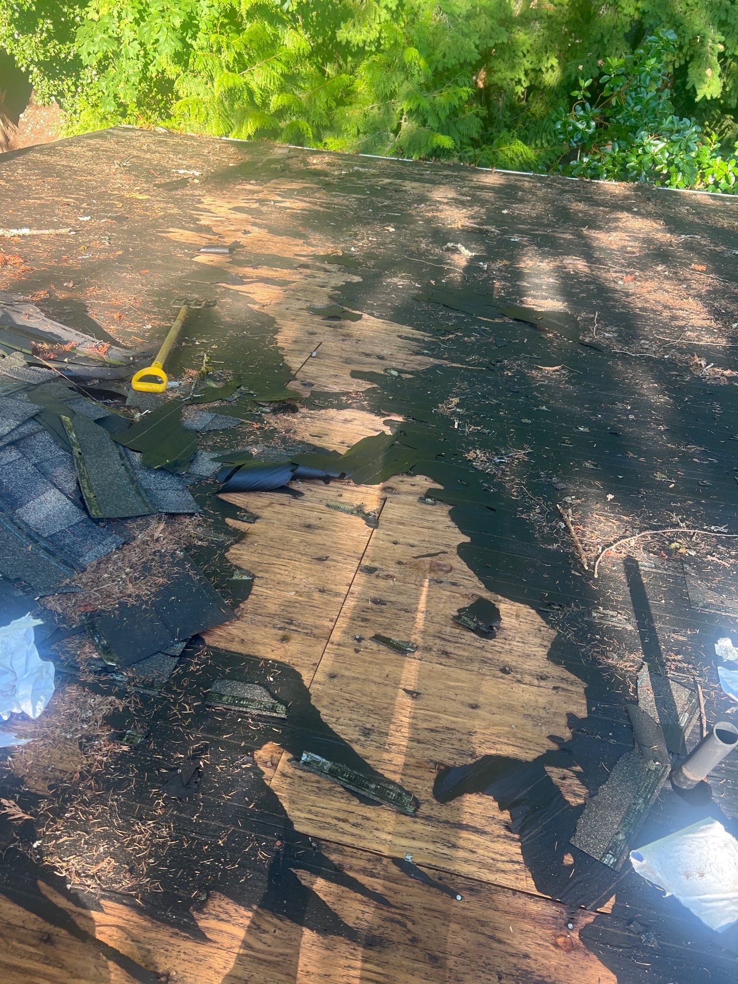 Residential Roofing Installation using GAF HDZ Shingles by Roofing Formula LLC