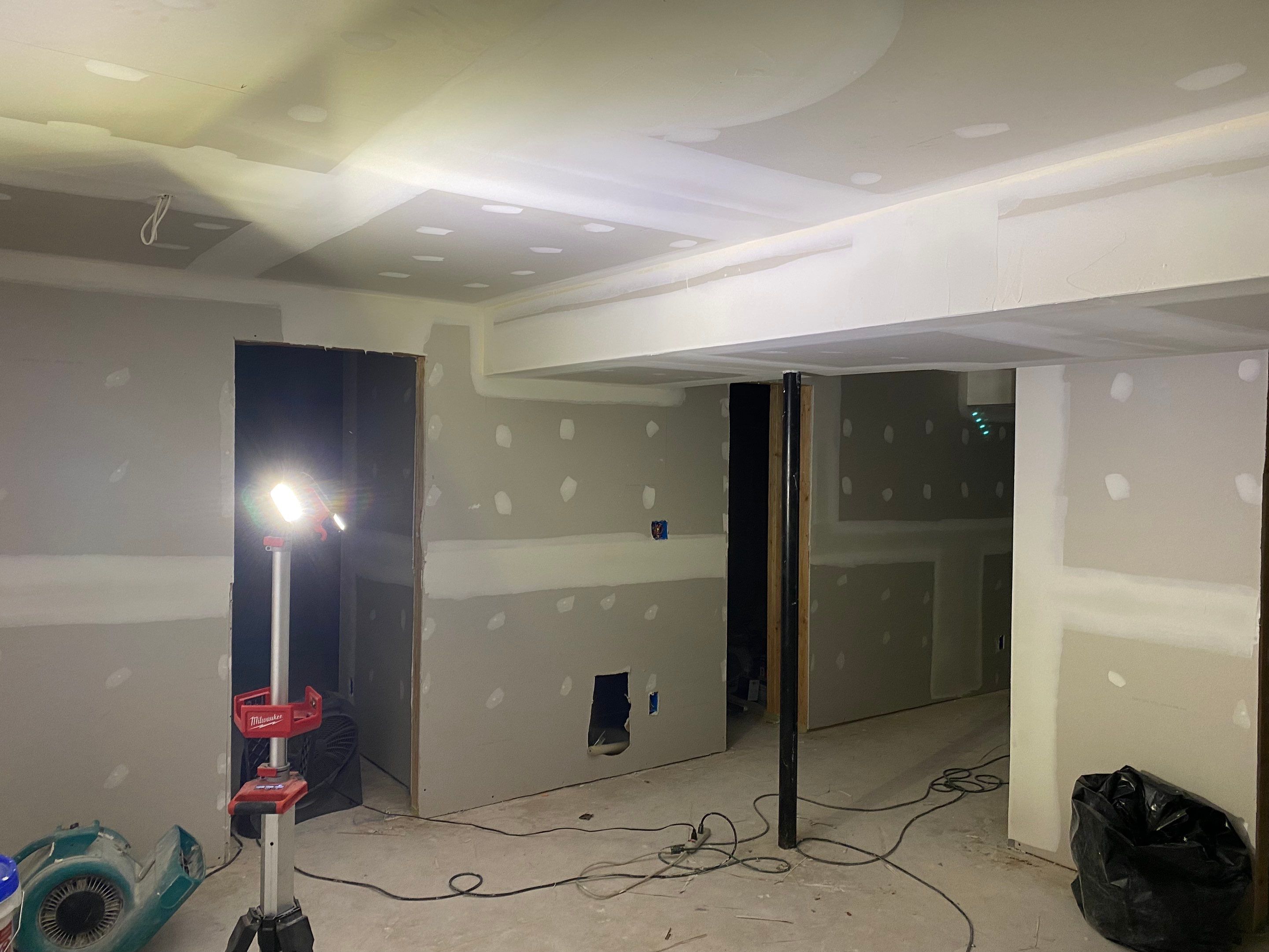 Complete Basement Buildout by The Smet Companies, LLC