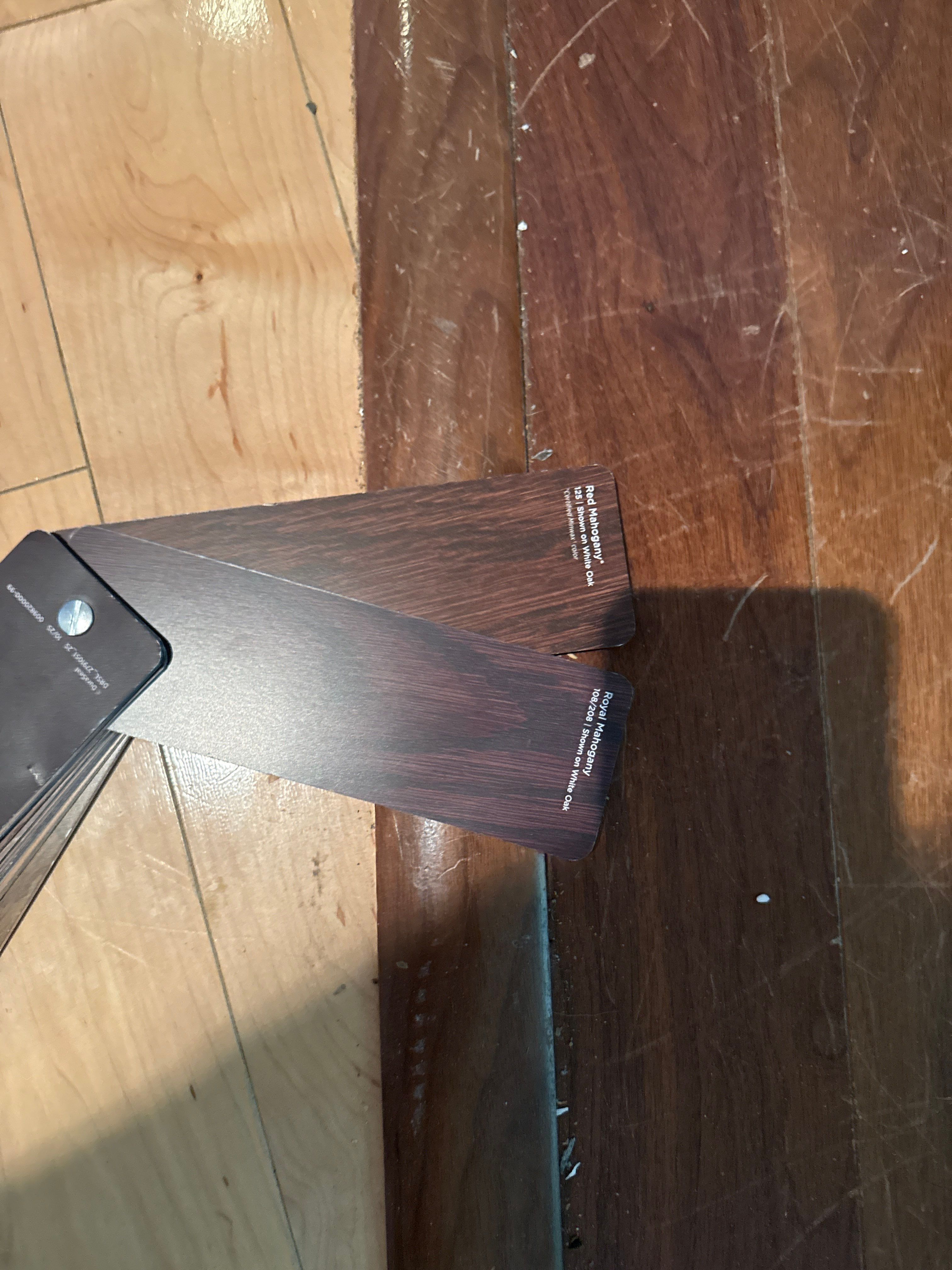 Custom Maple and Walnut Hardwood Floor Installation in El Dorado Hills by Footprints Floors South Sacramento