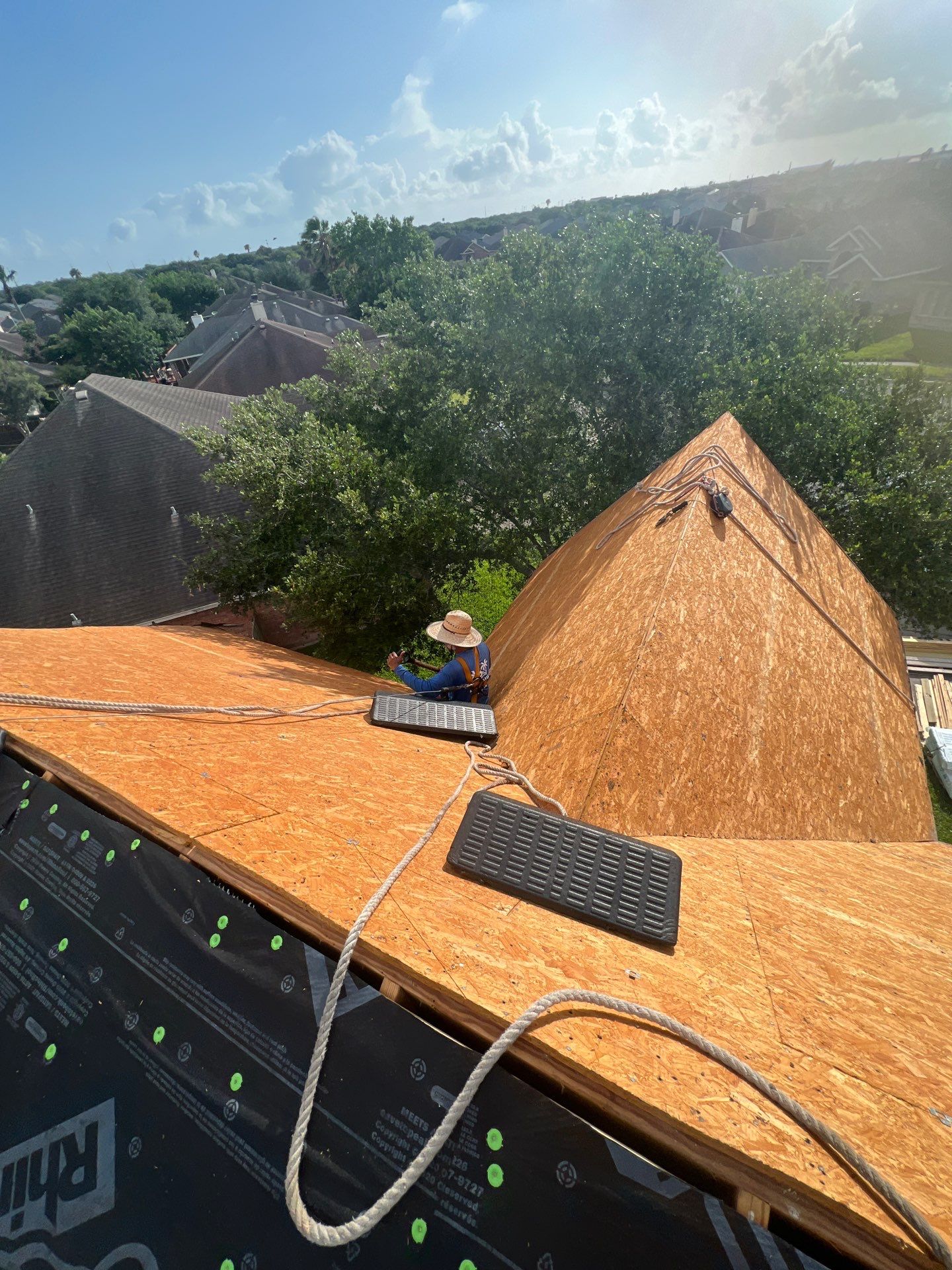 Steep and High...Let's get It! by Bayfront Roofing and Construction