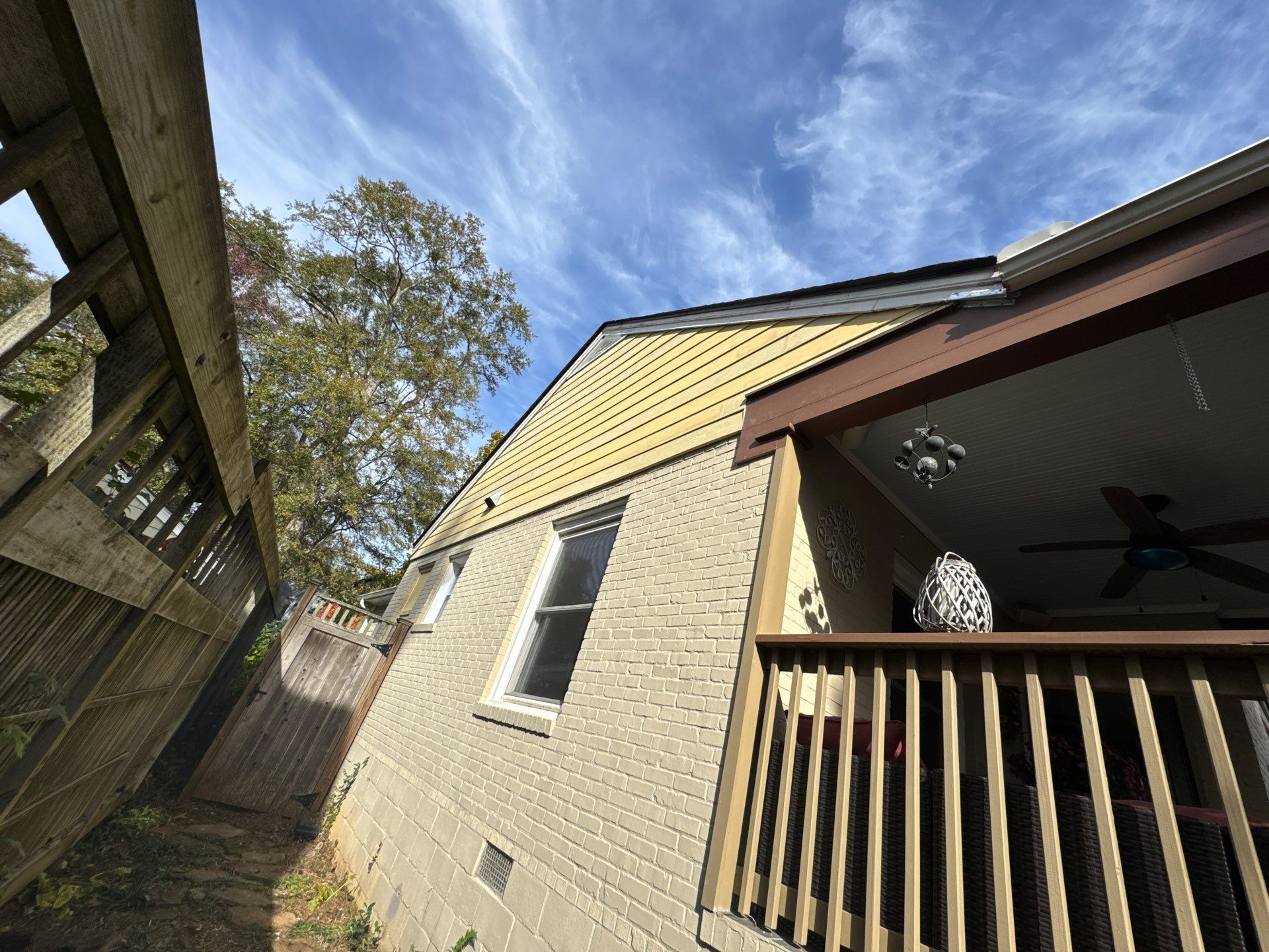 Exterior Painting and Gable Siding Replacement in Decatur by Swift Home Renovations
