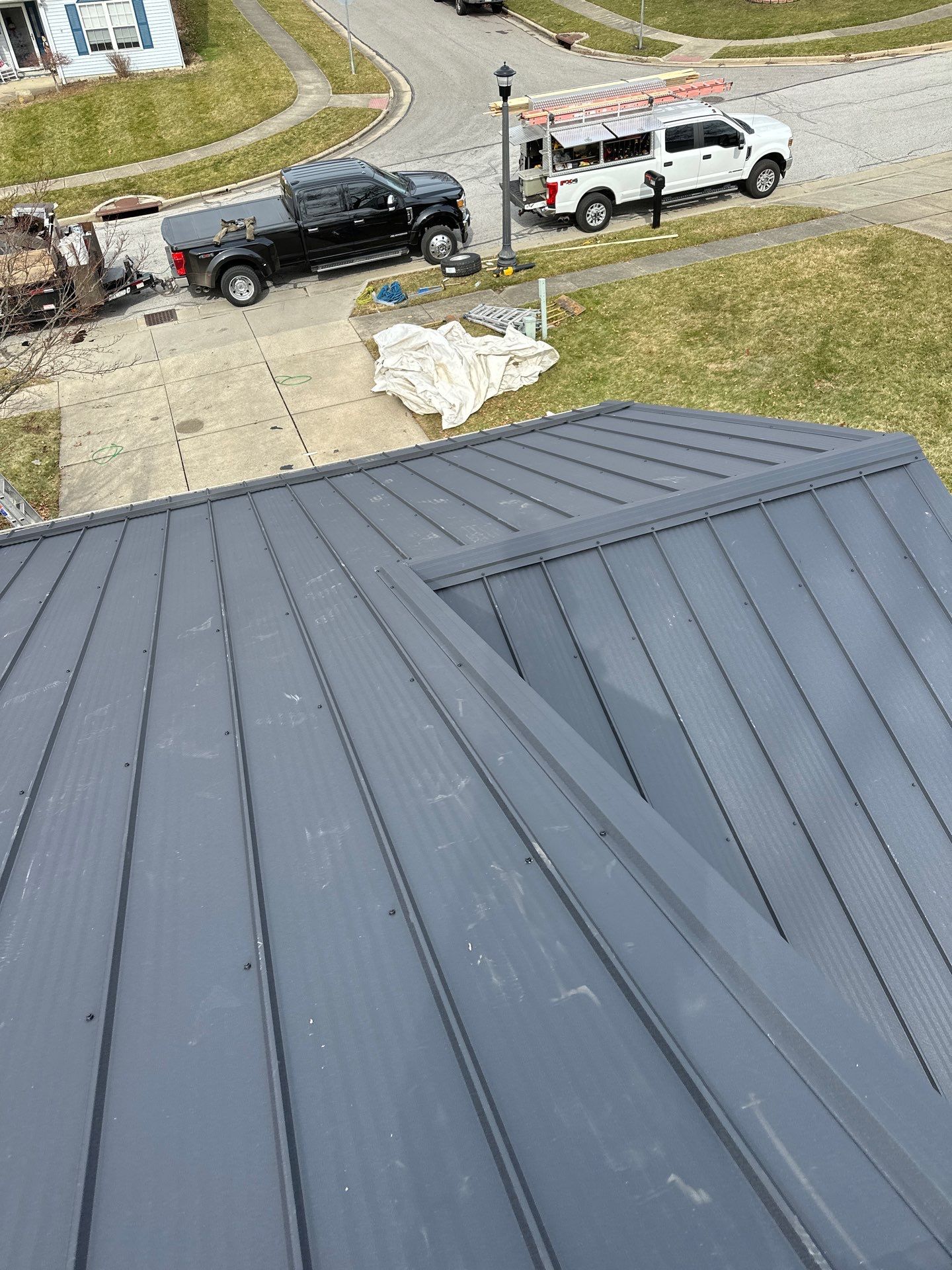 Weather Max Panel, Color: Ebony by Eagle Eye Roofing