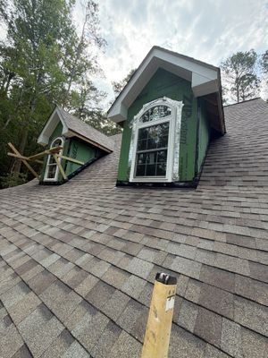 Custom New Home Roof Install in Heathsville