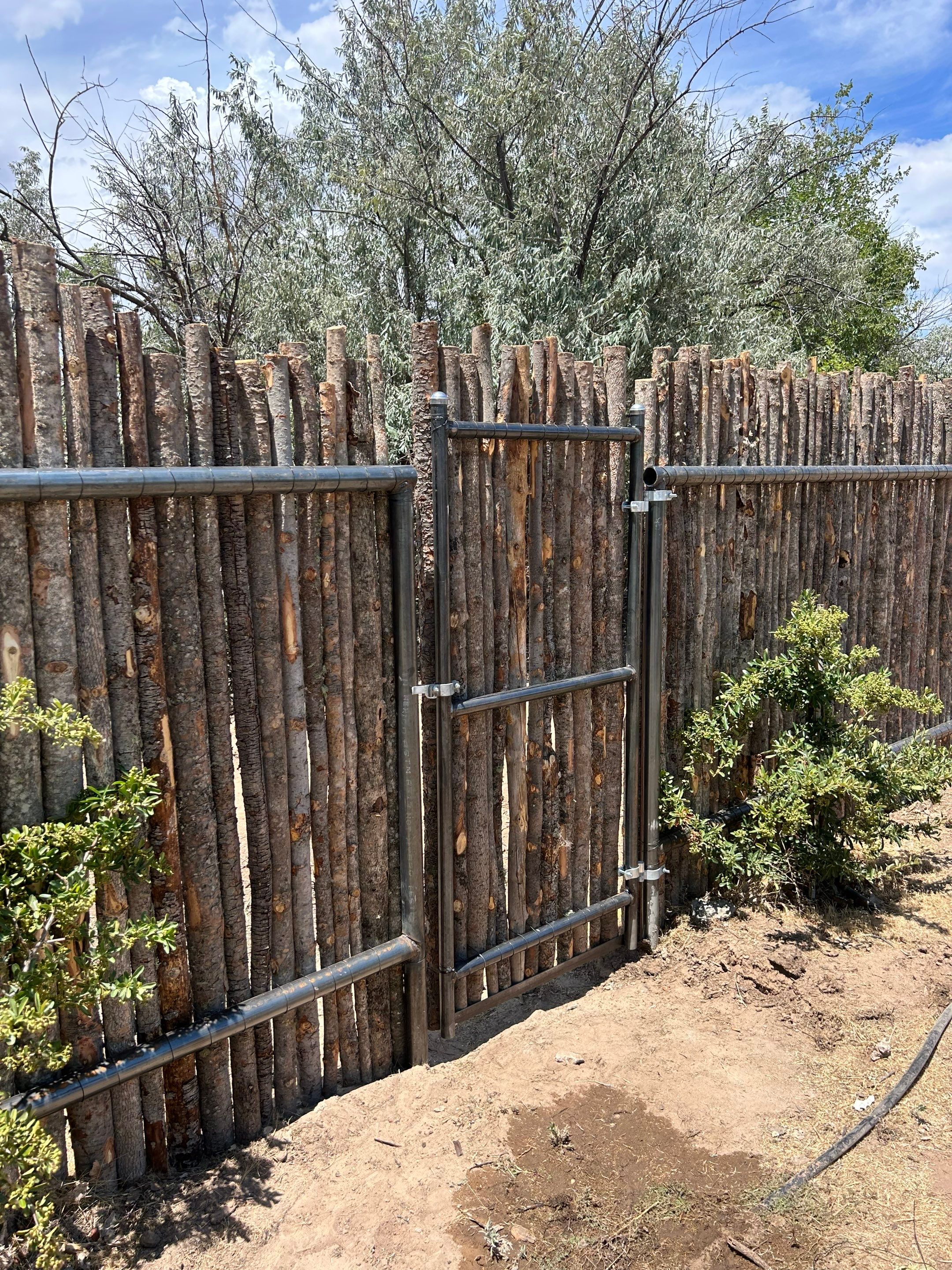 Residential using Latilla by Valley Fence Company