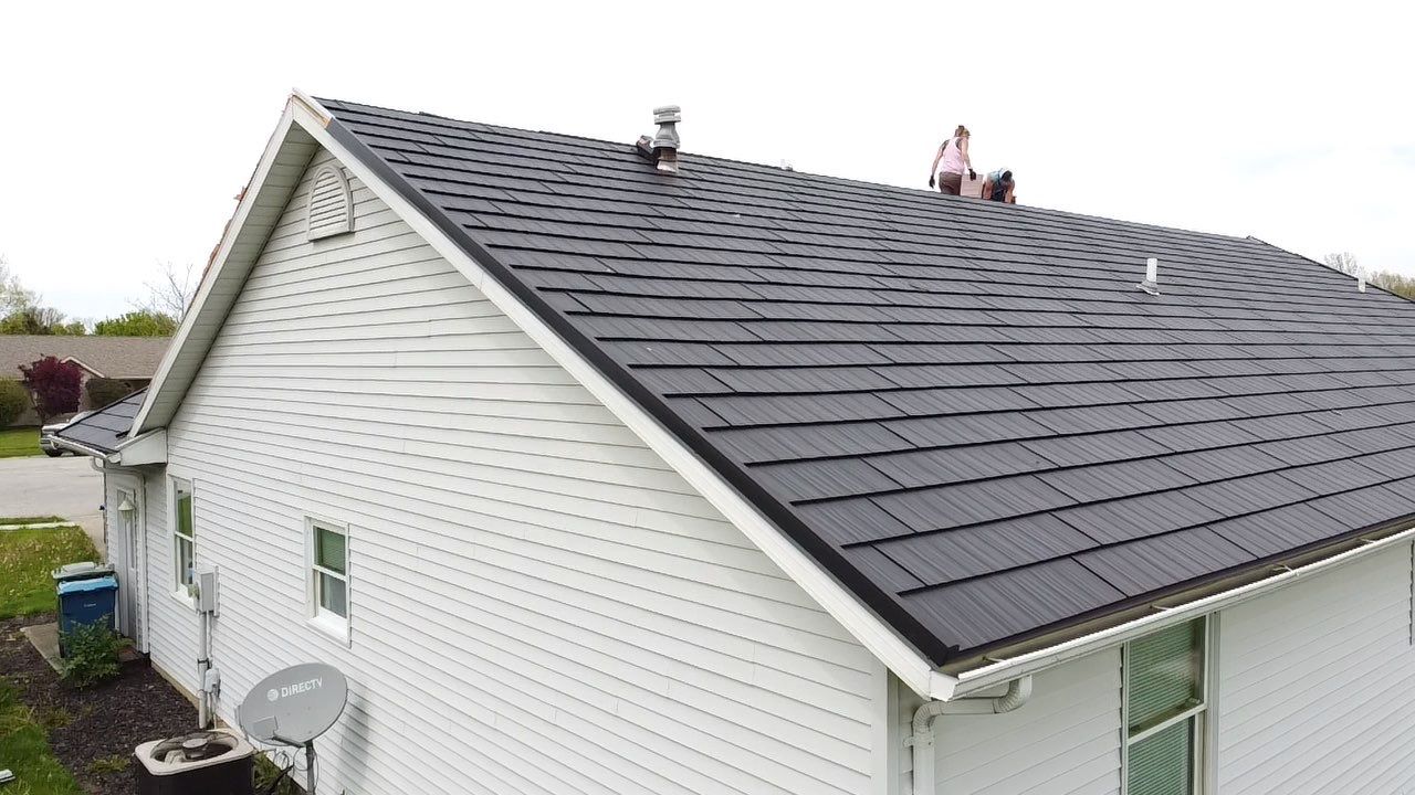 Metal Shingle Shake Roof Installation – Sidney, Ohio by 4Ever Metal Roofing