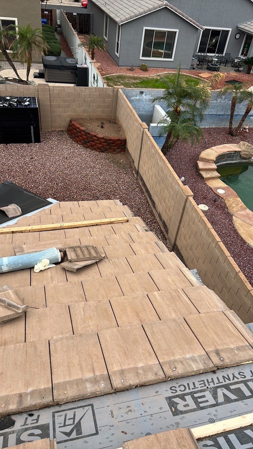 Mesa Tan Concrete Tile by Reimagine Roofing