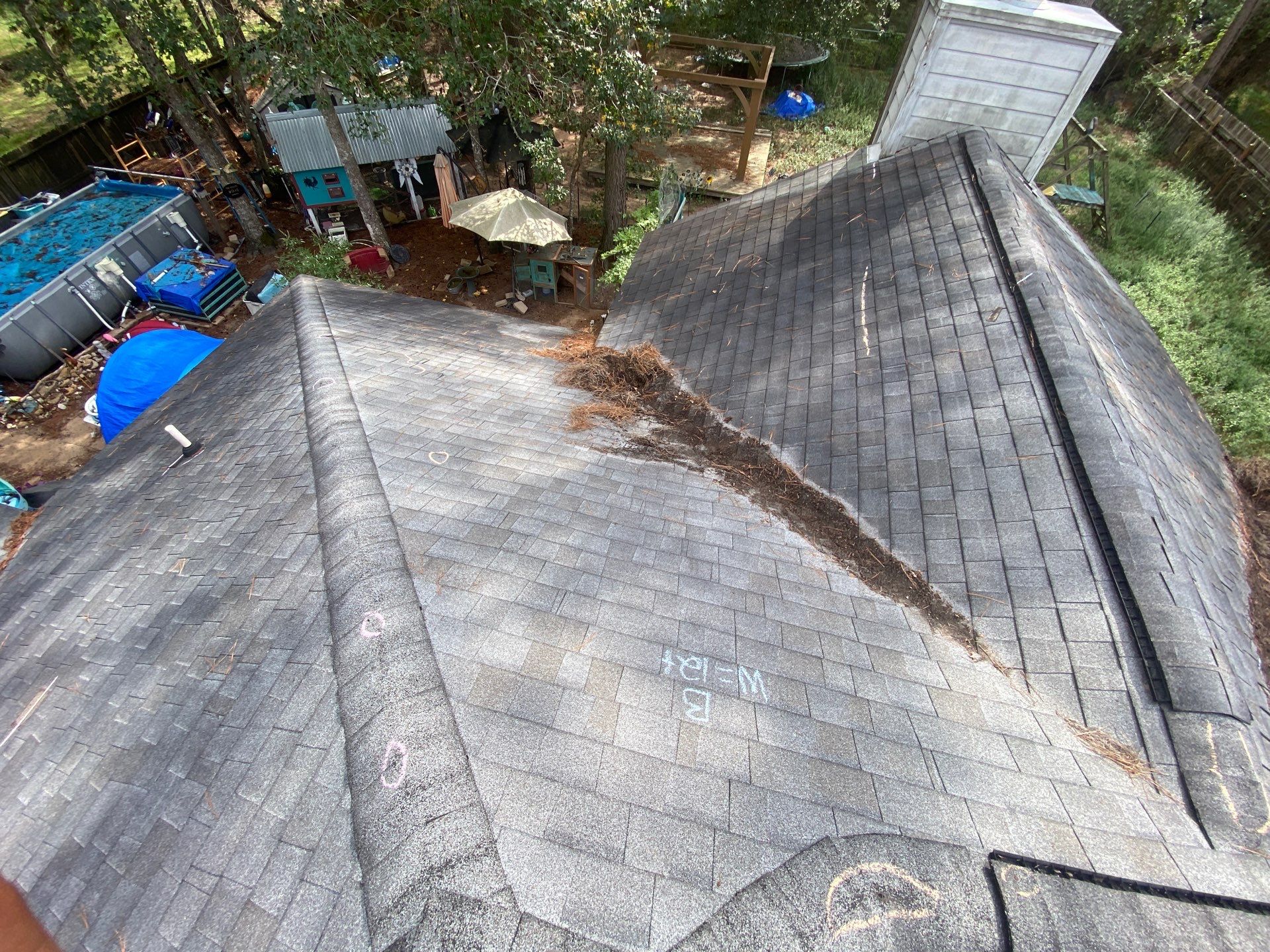 Residential Roofing Installation using Owen's Corning Duration (Lifetime) Shingles by Roof Repair Company