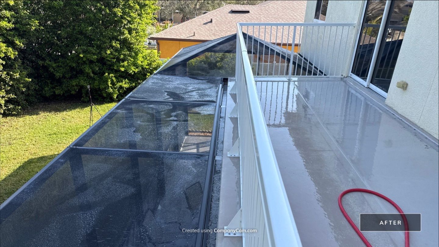 Barrington Ridge 2-Story House & Driveway Cleaning – Before & After Transformation! by Sunshine AquaWash