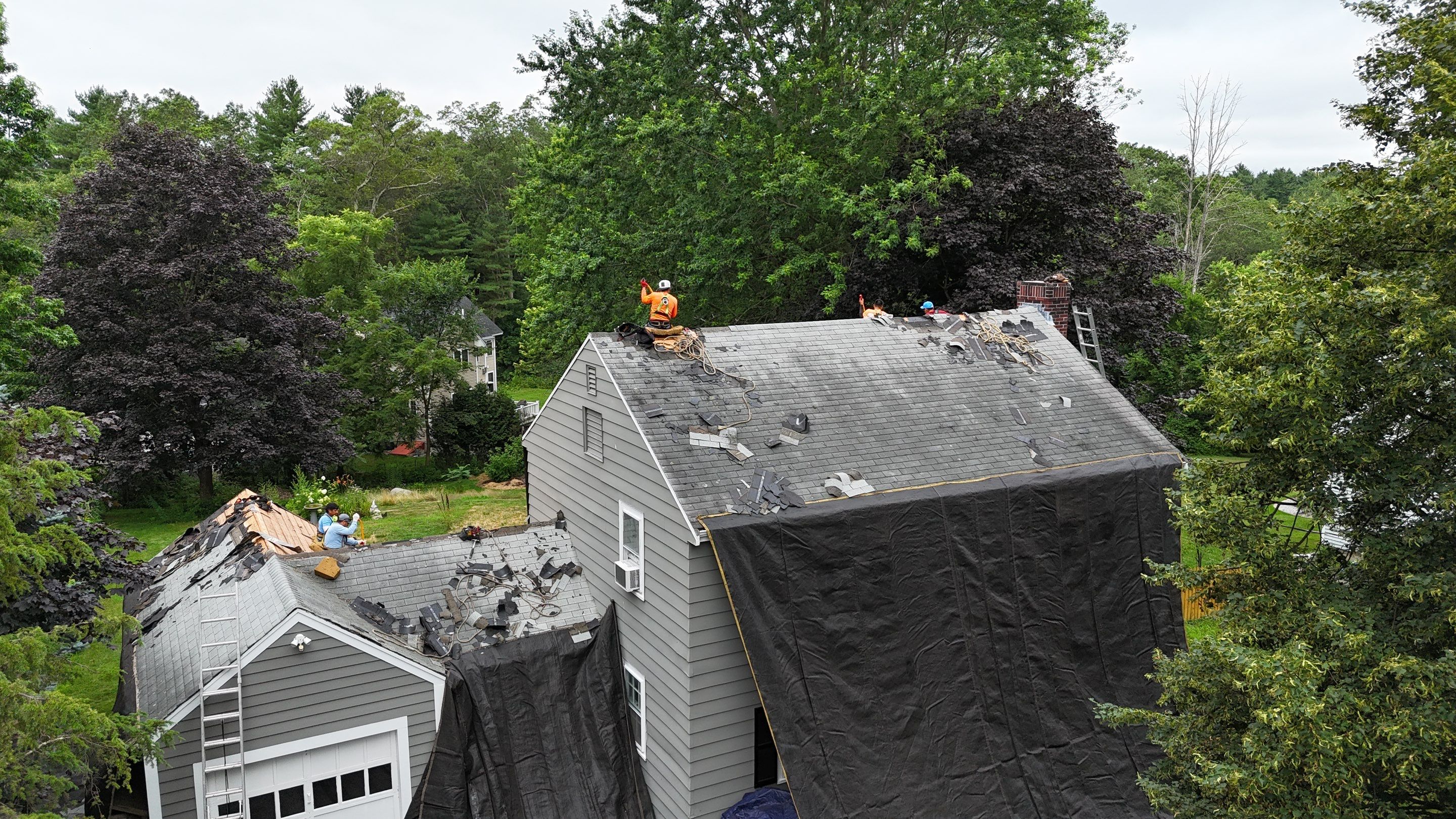 Project in Littleton, MA by Mighty Dog Roofing of Greater Middlesex County