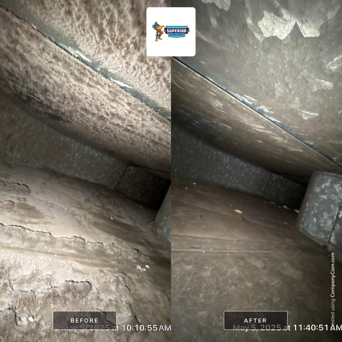 Air Duct Cleaning With a Vacuum Truck in New Brighton, PA by Superior Air Duct Cleaning