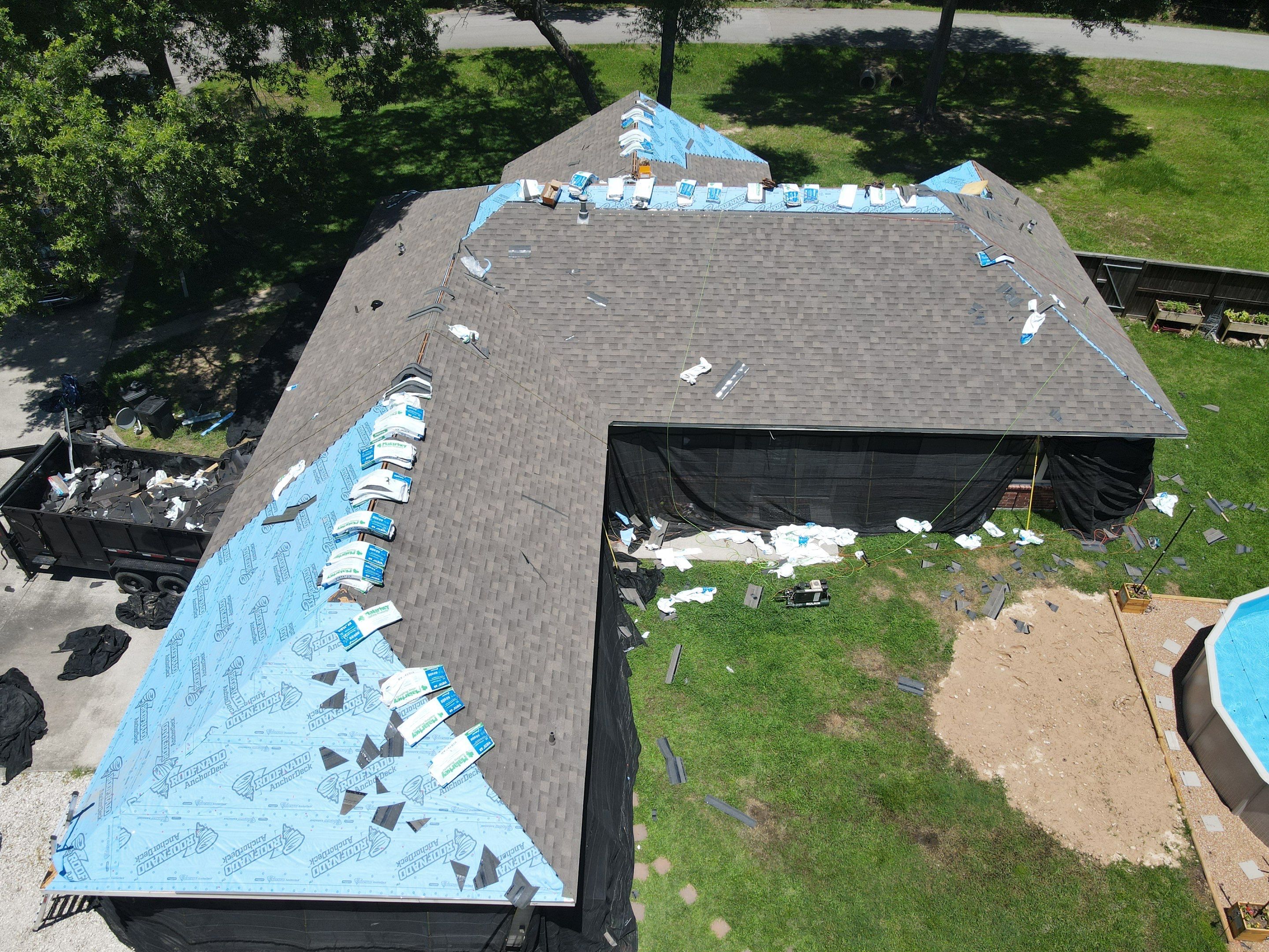 Residential Roofing Installation using Malarkey Vista Impact Resistant by Roof Concepts Construction