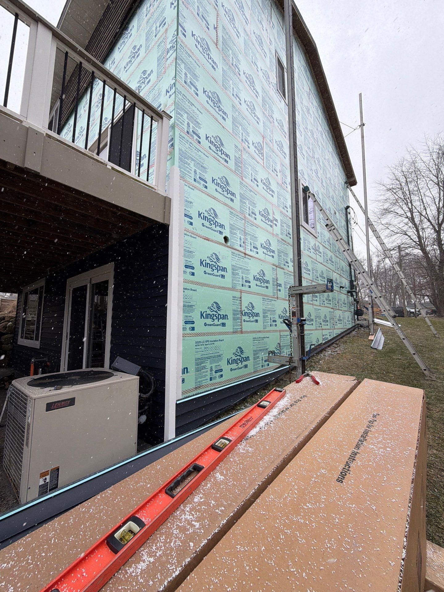 Siding Replacement using Alside Charter Oak D4.5" by 180 Contractors