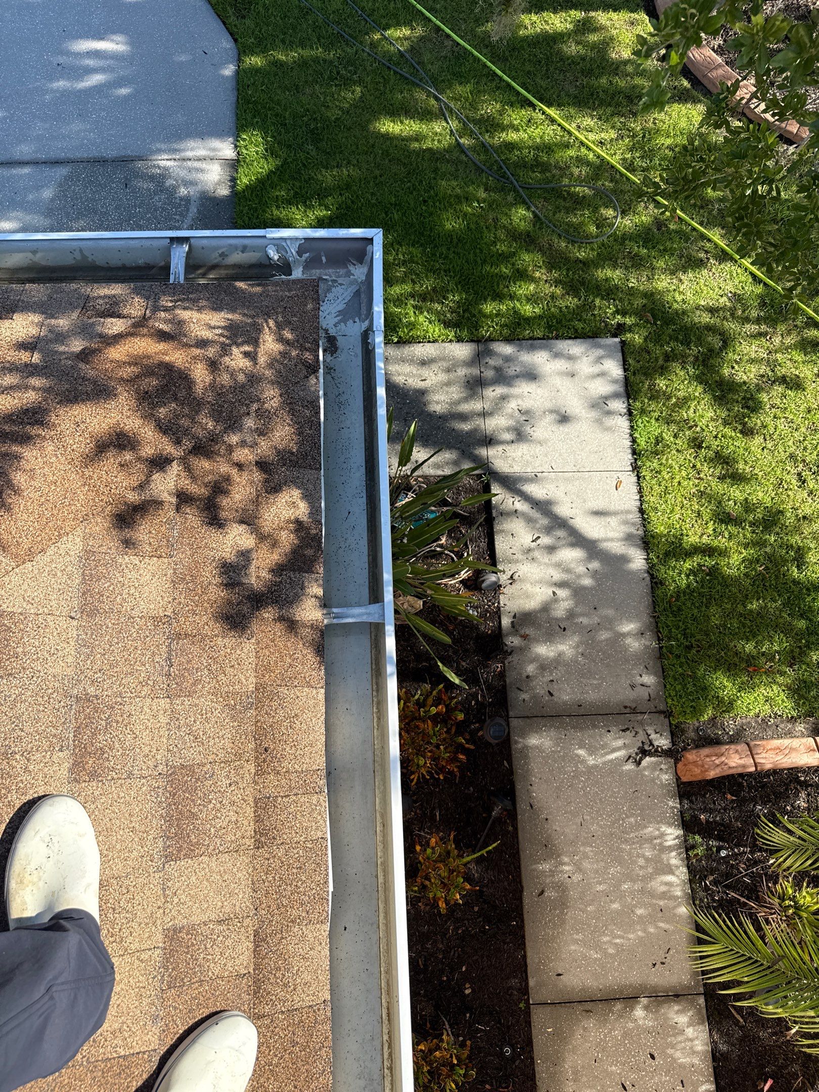 Gutter Cleaning Project – Oakley Place Community, Ellenton, FL by Sunshine AquaWash