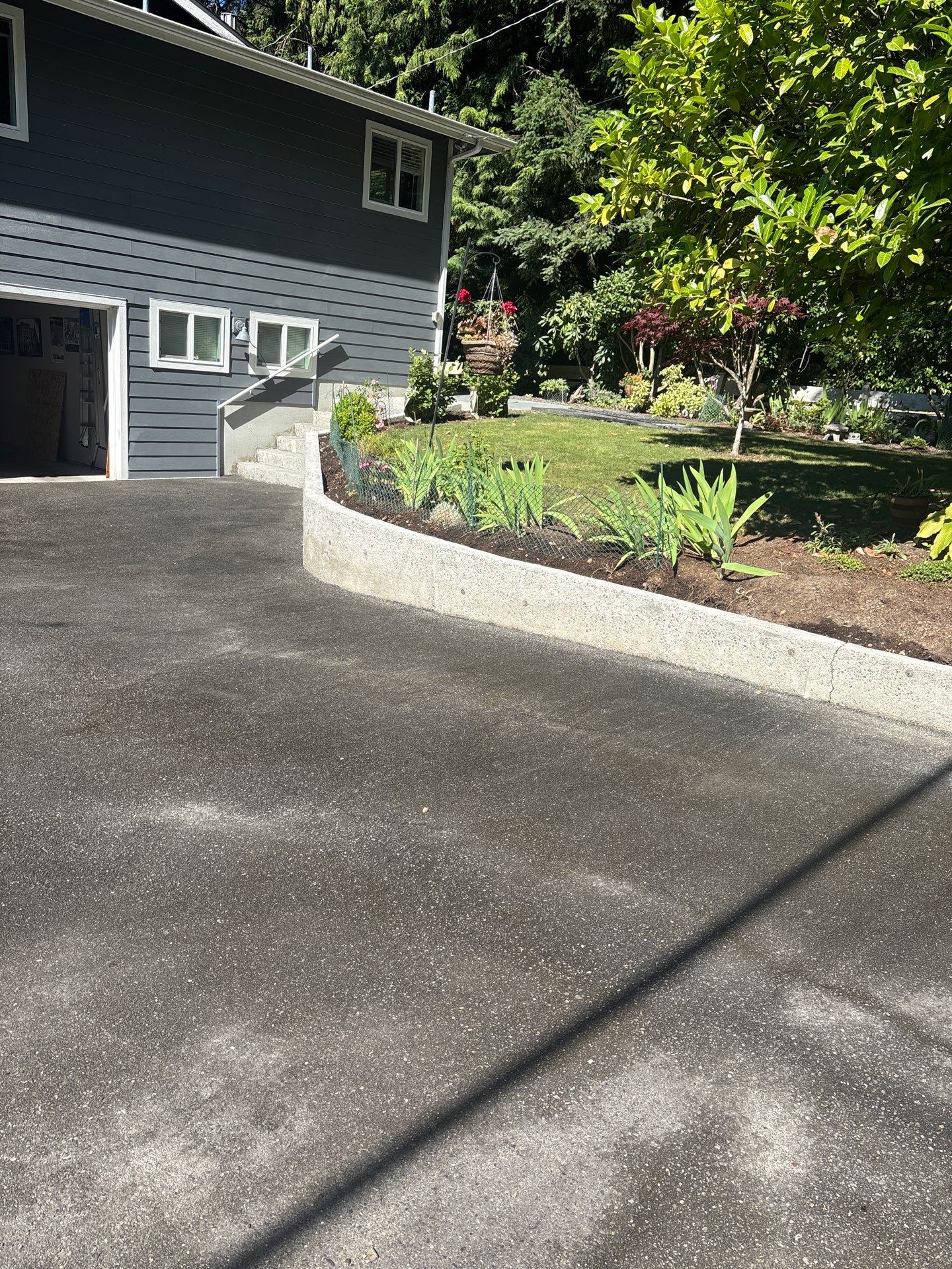 Epoxy Stairs & Sealcoat Driveway Application by Jireh Asphalt & Concrete Inc 