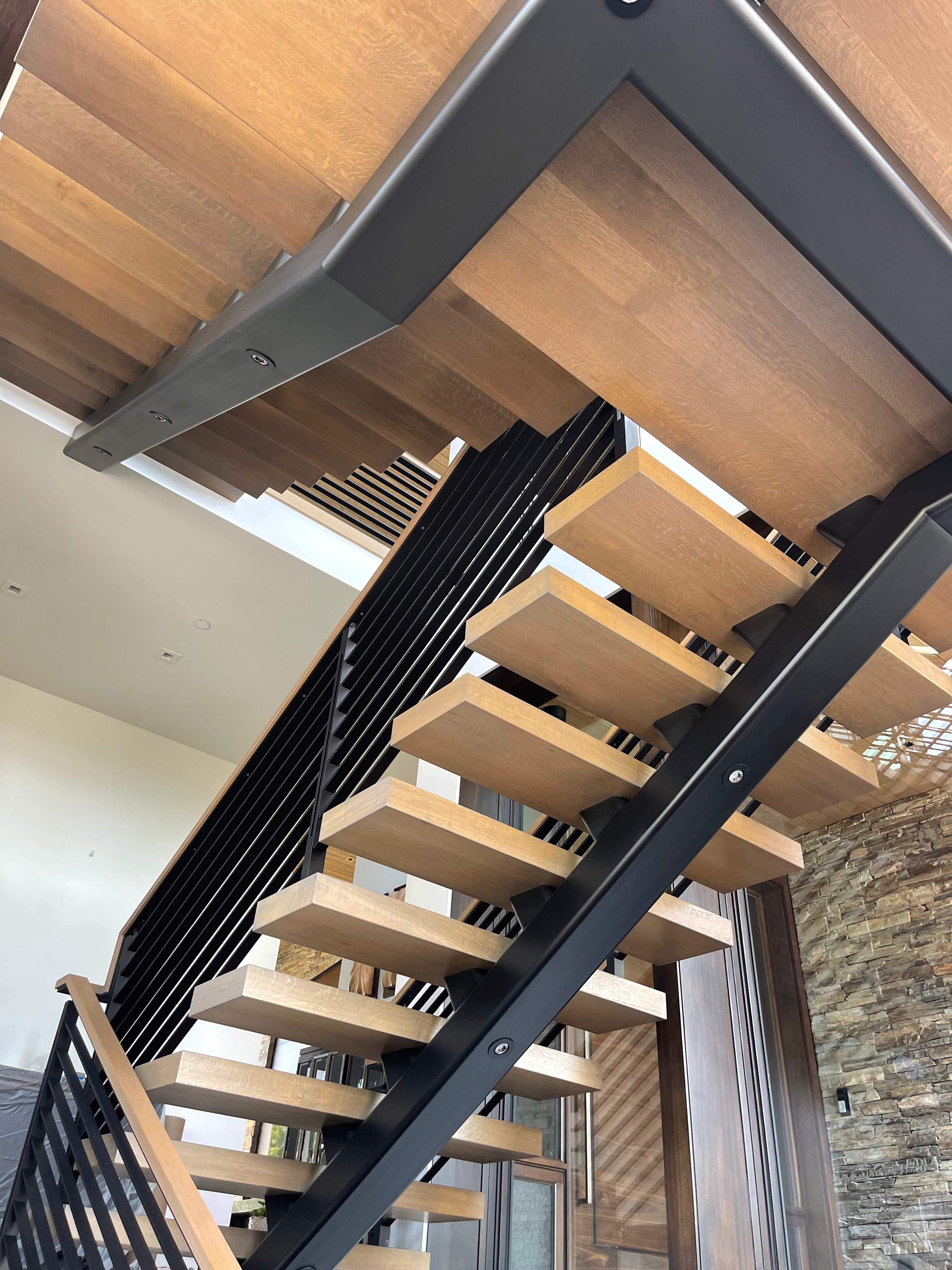 Custom Stairs  by Knox Custom Fabrication