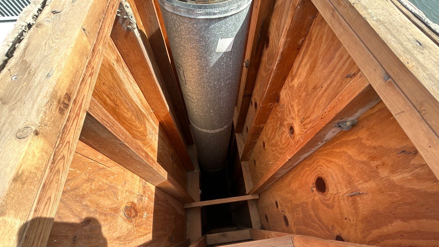 Chimney Cap & Chase Replacement using Galvanized Chimney Cap & Chase by Lighthouse Roofing