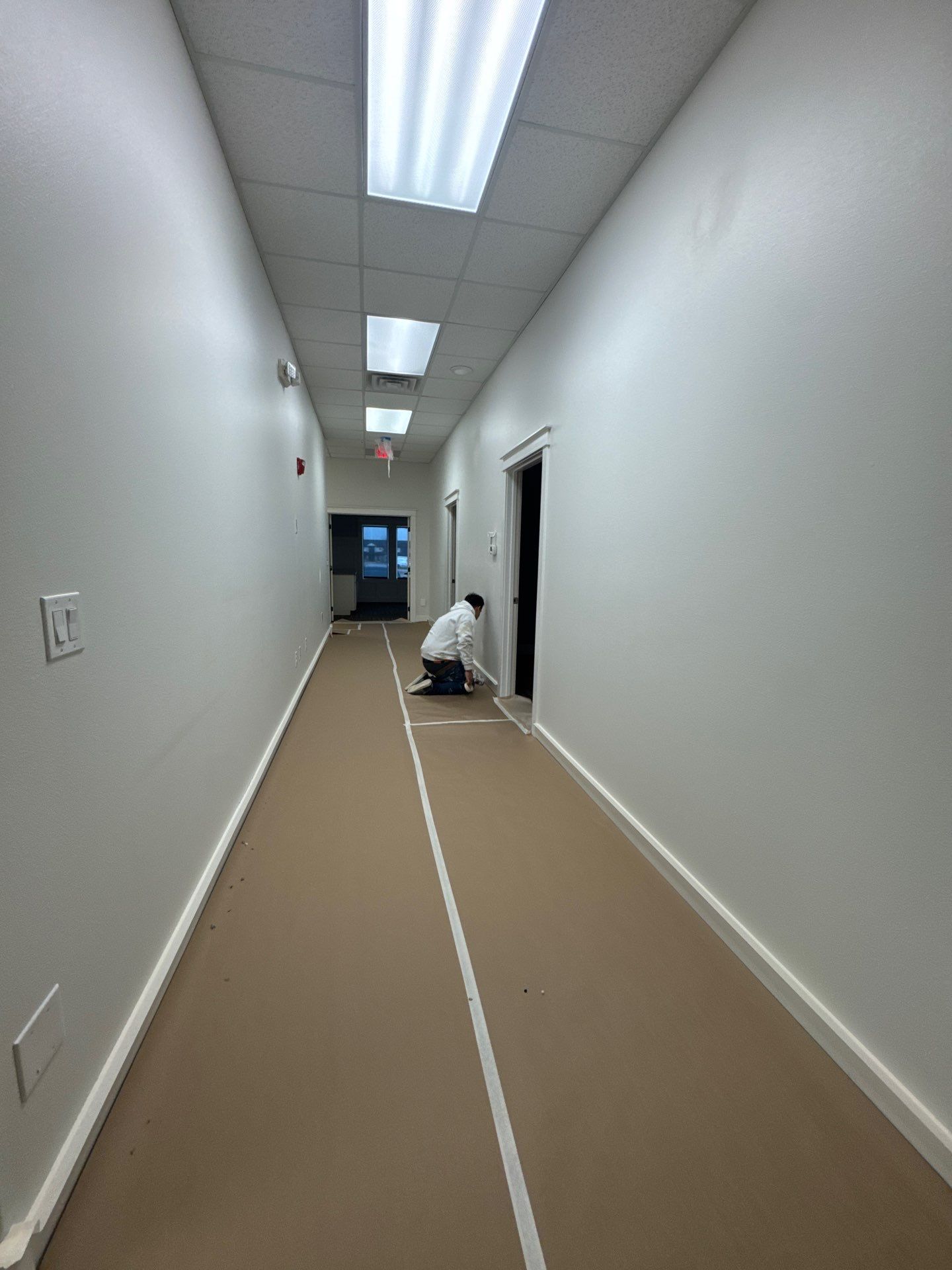 Classic Holdings – Elwell | Ankeny Commercial Interior Repaint in SW Agreeable Gray by Midwest Paint LLC