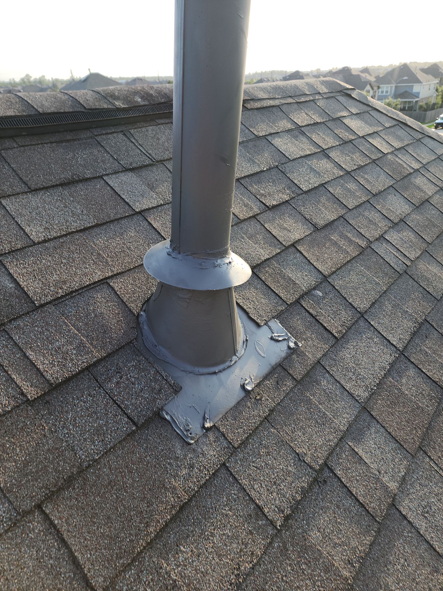 Hail Damage using Owen's Corning Duration (Lifetime) Shingles by Roof Repair Company