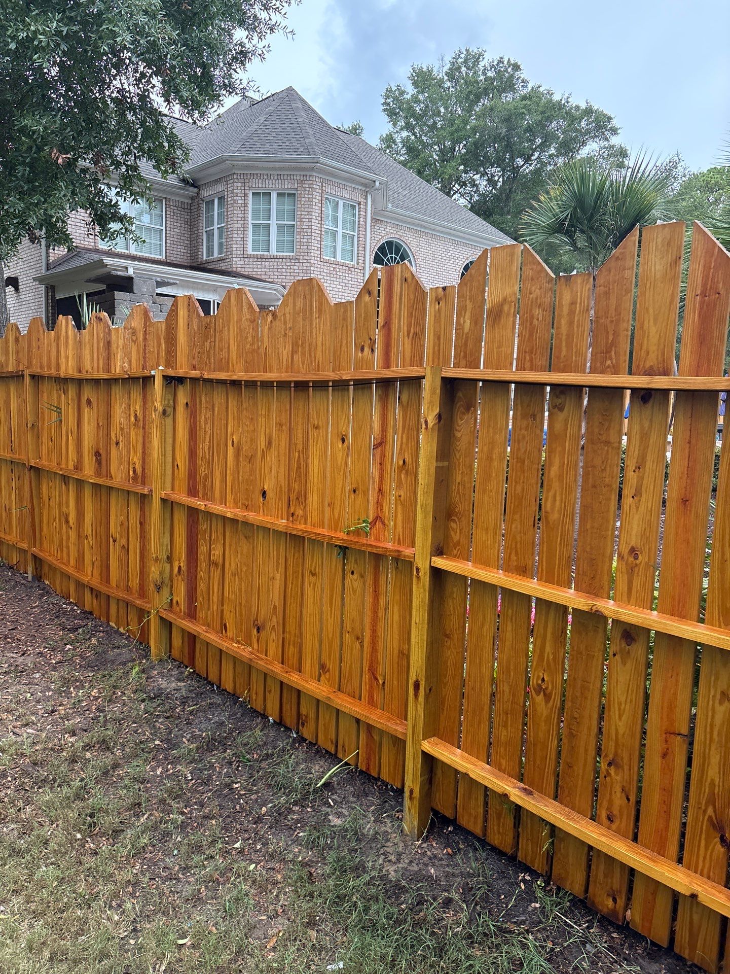 Fence using Wood Sealant by DuraSeal