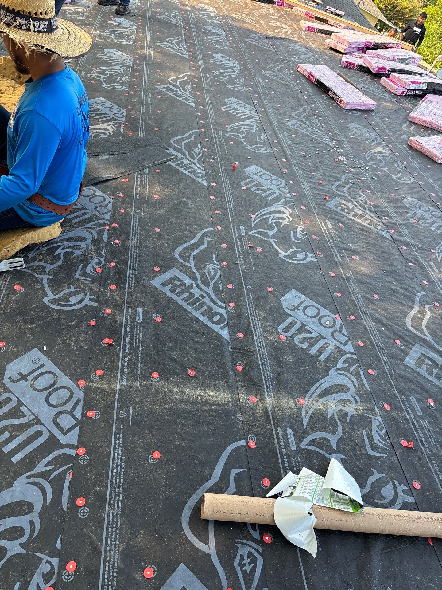 Residential Roofing Repair using Owen's Corning Duration (Lifetime) Shingles by Roof Repair Services LLC