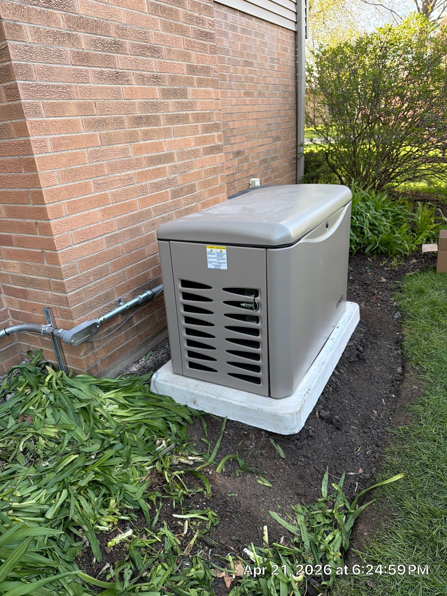 Kohler 26kW RCA Standby Generator Installation – Grayslake, IL | GSHA Services, LTD by GSHA Services LTD