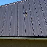 24ga 5V Crimp Dark Bronze  by Total Roofing System The Metal Roof Experts