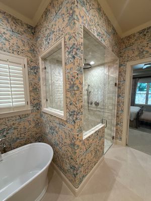 Frameless Shower Install 