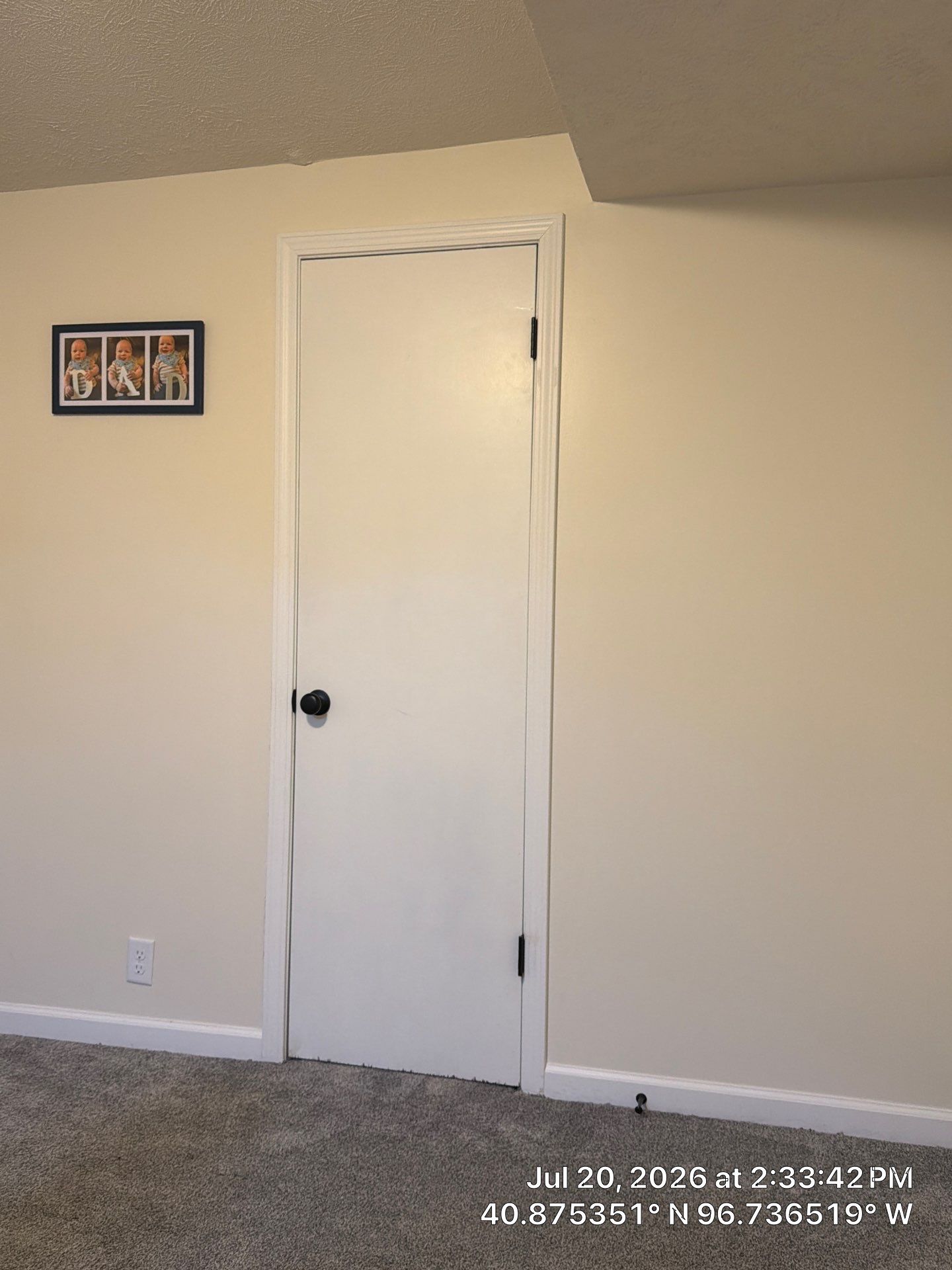 Interior Door and Trim Installation for Lincoln Basement Renovation by CompanyCam Sales Demo