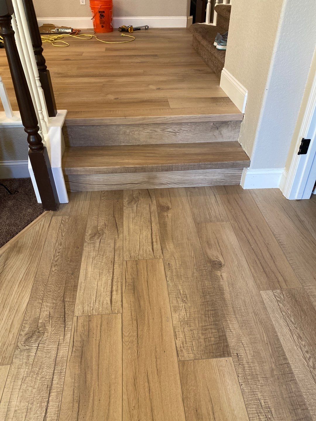 LVP Installation in Roseville by Footprints Floors South Sacramento