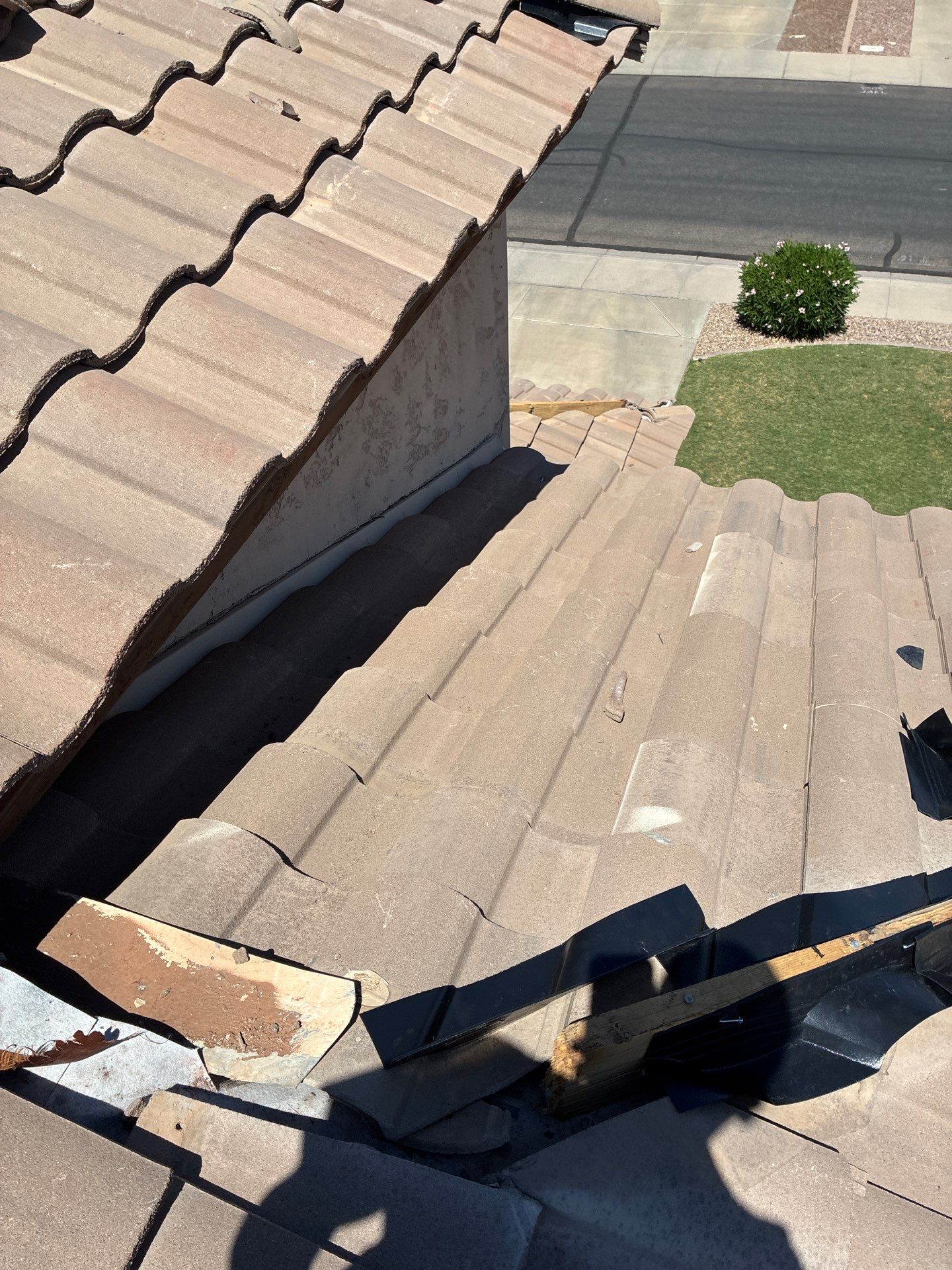 Tile Reset using Concrete Tiles in Mesa, Arizona by Weather-Tite Roofing