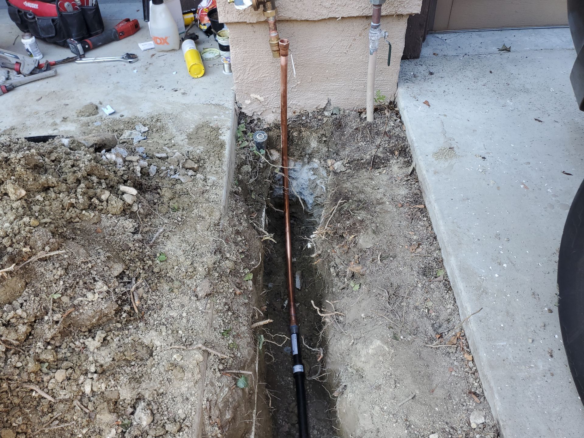 Mainline Reroute in Aliso Viejo by One Stop Source