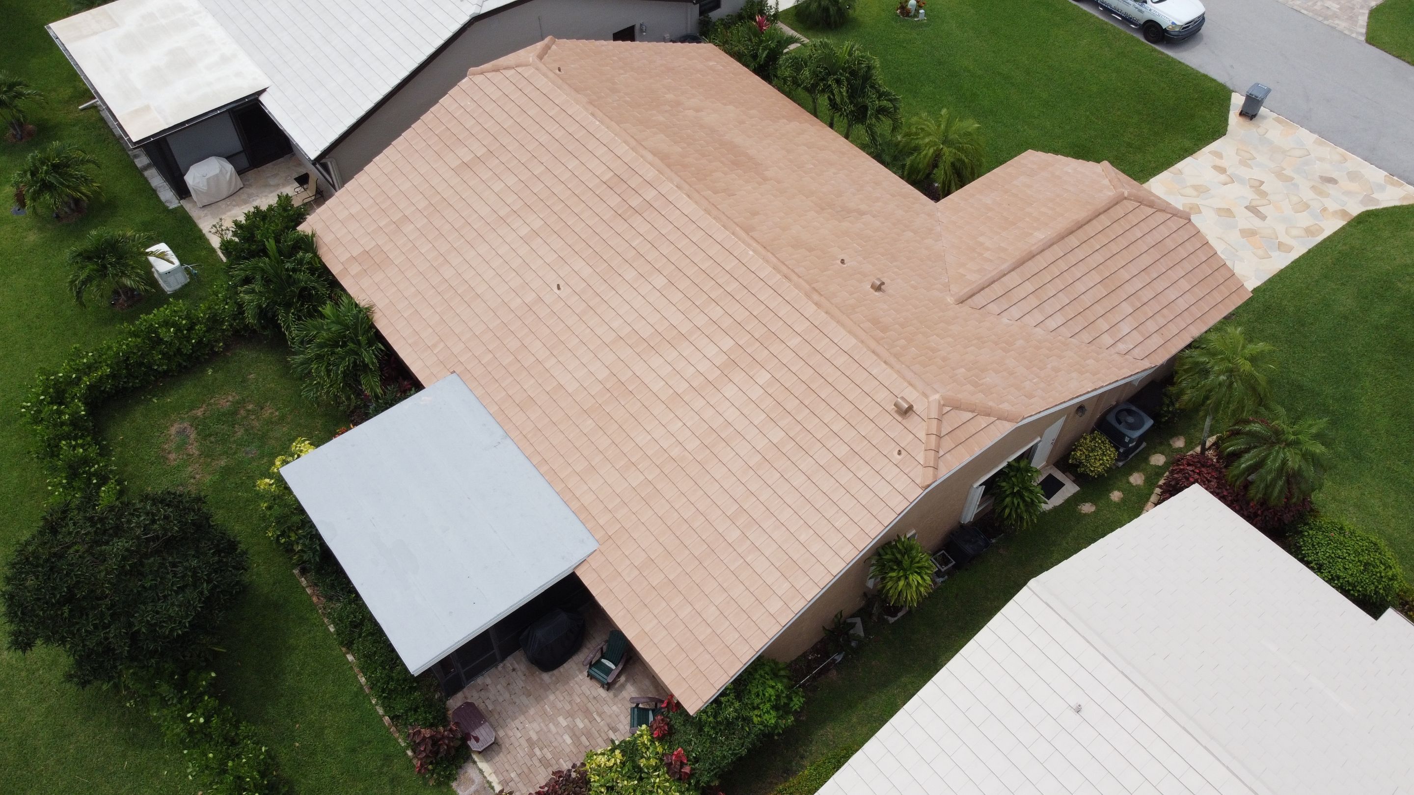 Residential Roofing Installation using Eagle Roofing Tile by BLUES BROTHERS ROOFING